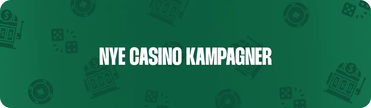 Nye casino kampagner og tilbud med Slotsguiden