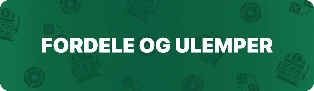 Fordele og ulemper ved revolut på online casino