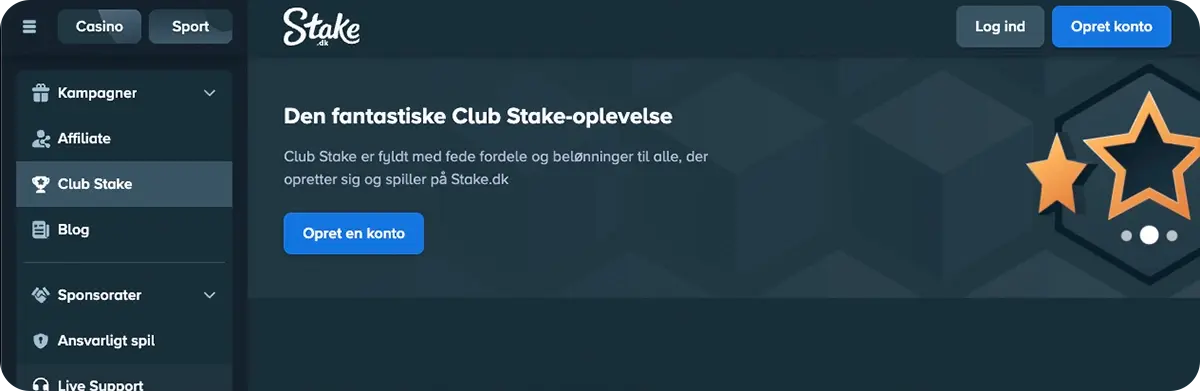 Club Stake-oplevelse