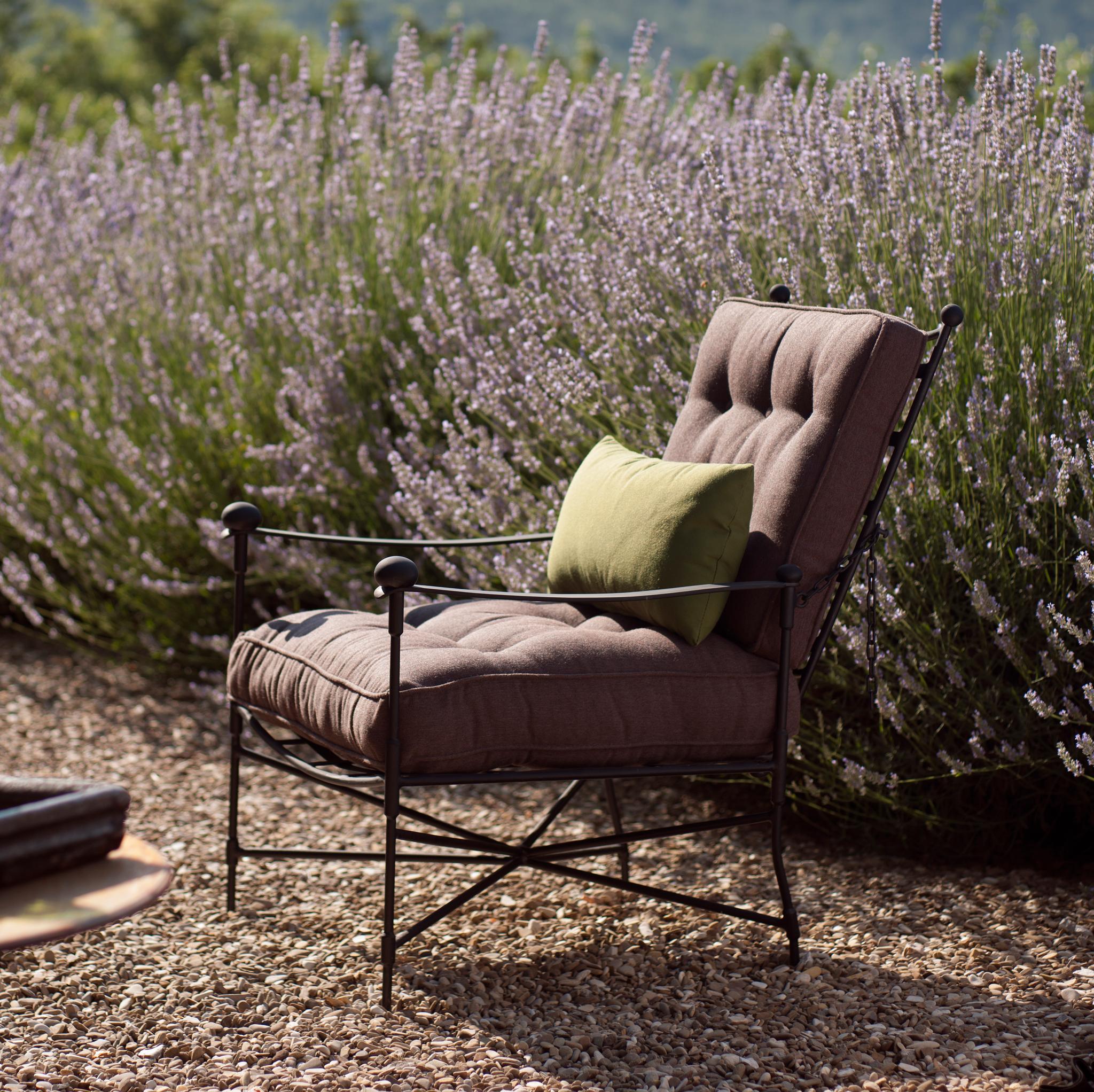Upholstered Outdoor Armchairs
