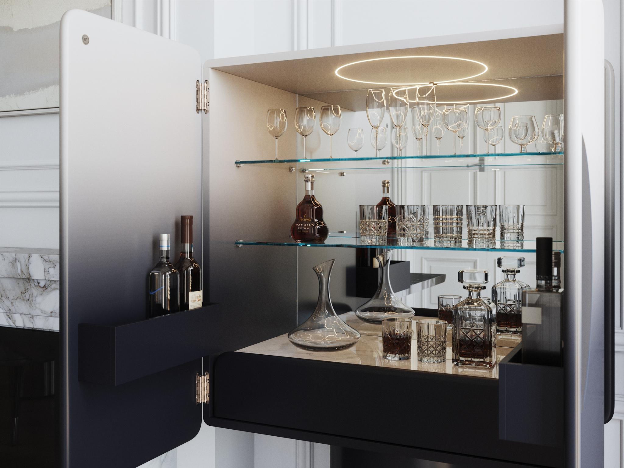 Statement Bar Cabinets to Impress your Guests