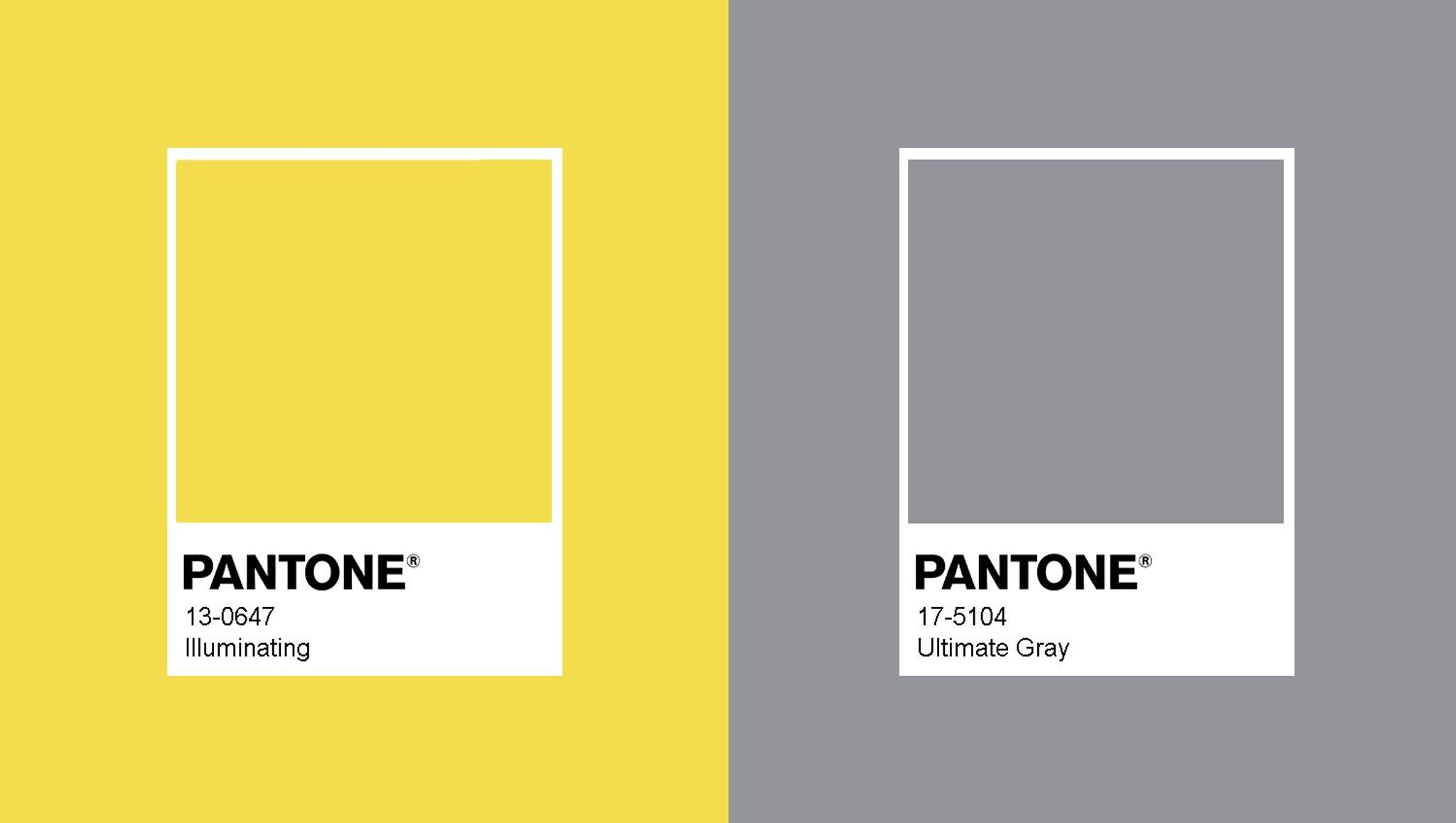 Pantone-Farben 2021: Leuchtendes und ultimatives Grau