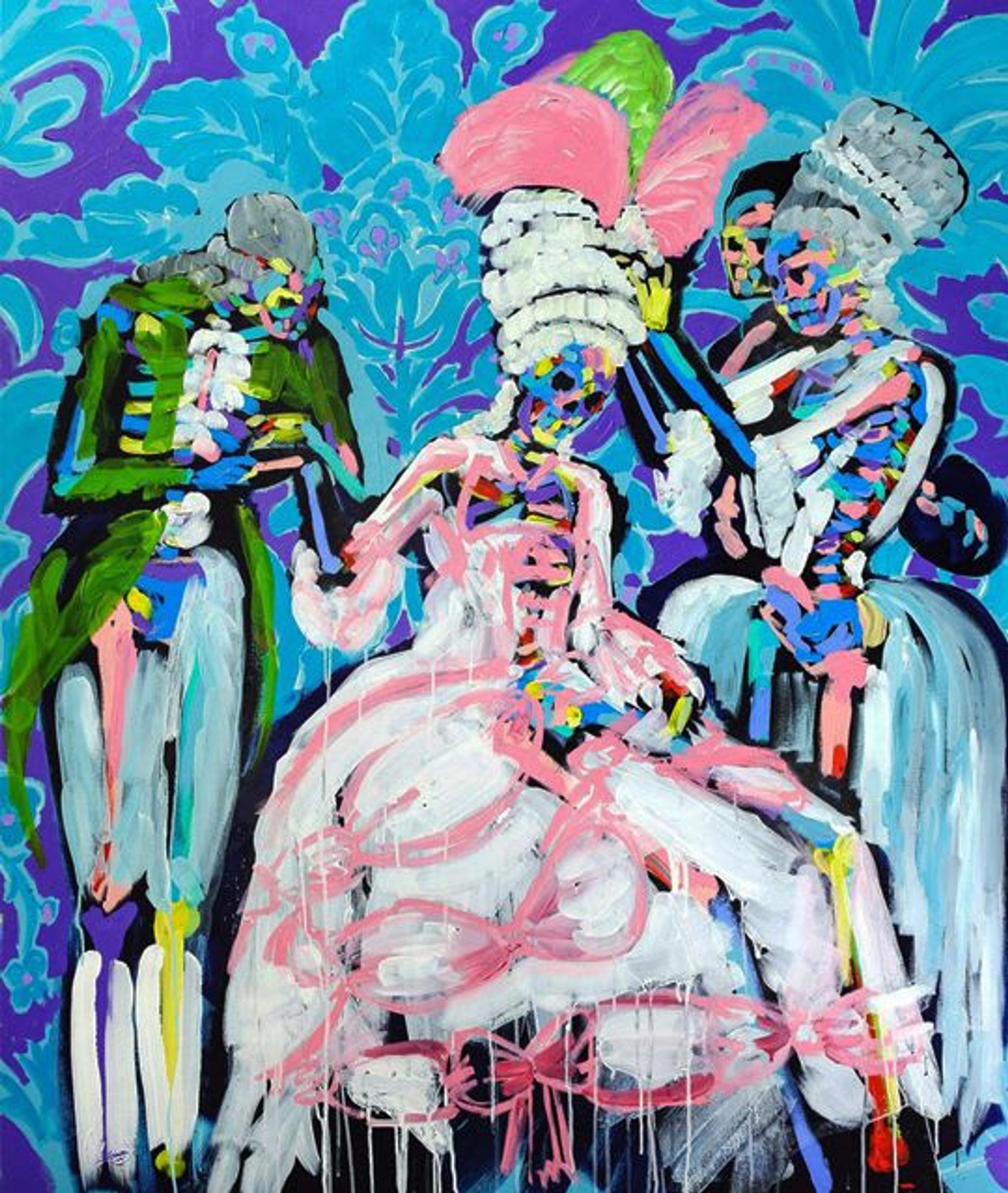 Bradley Theodore, "Marie On The Way To The Ball", 2017, Galleria Maddox.