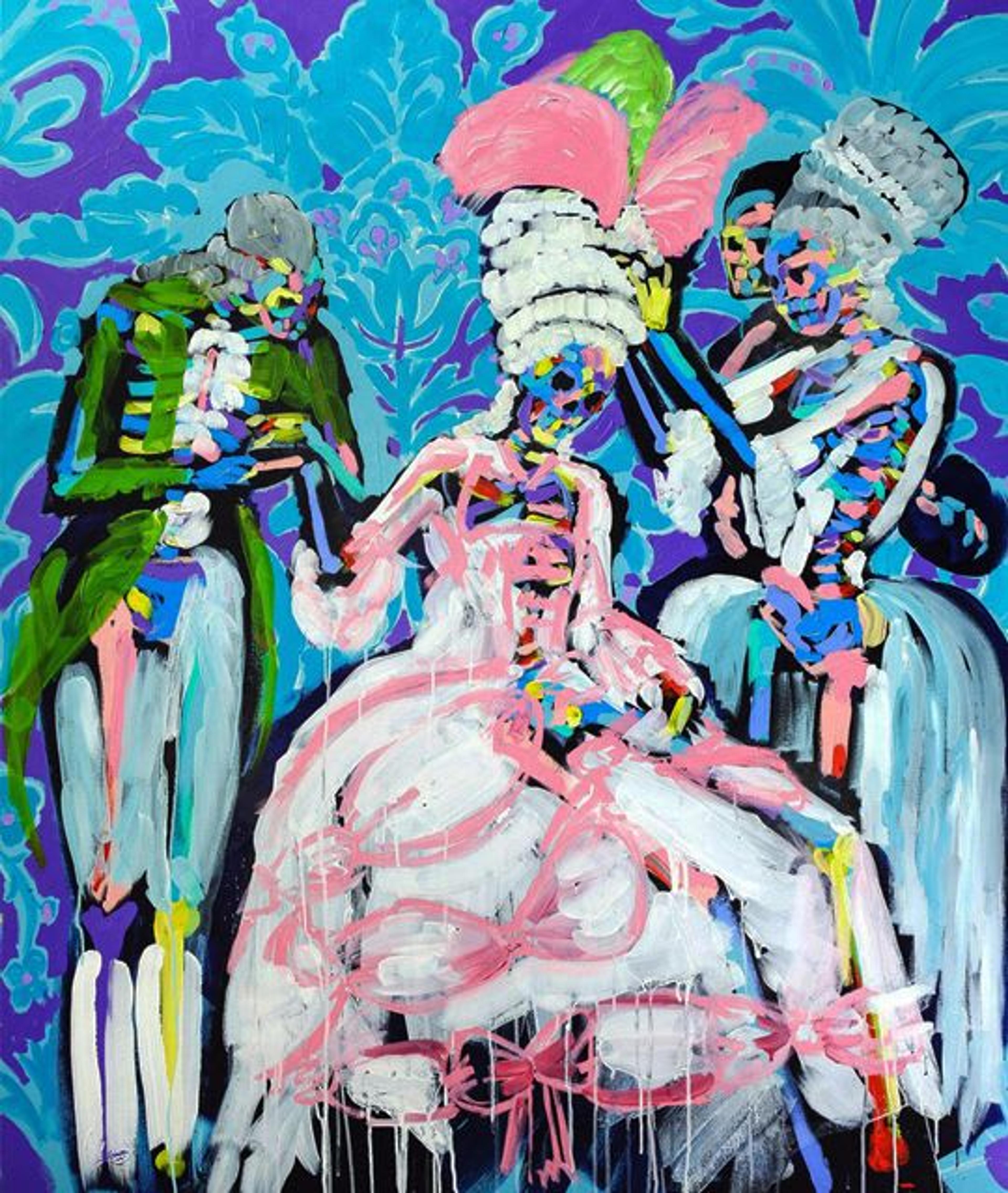 Bradley Theodore, 'Marie On The Way To The Ball', 2017, Galerie Maddox.
