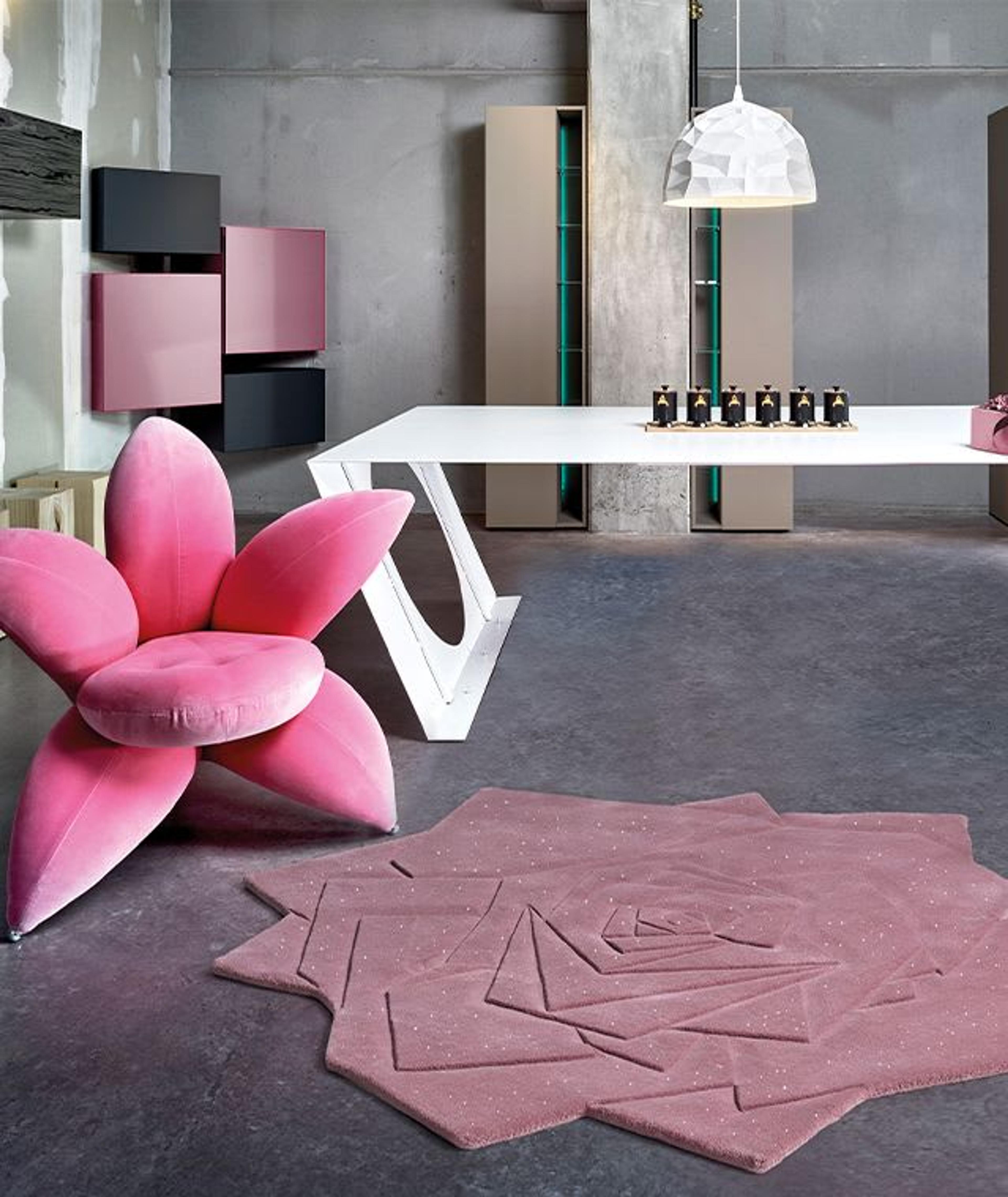 Marry Me Antique Pink Teppich von Sitap Carpet Couture Italia