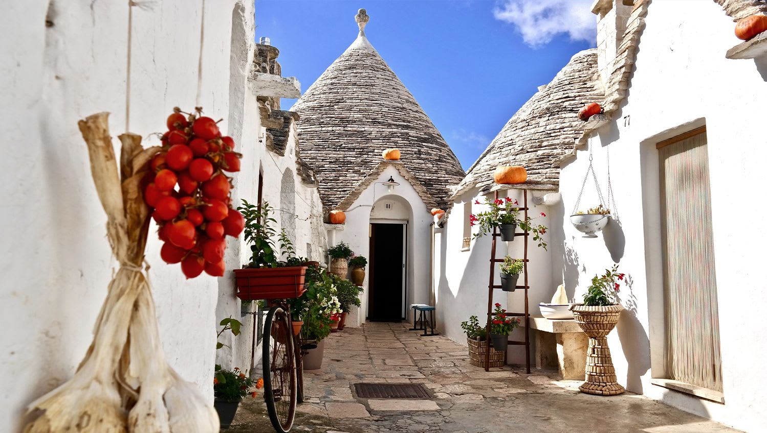Among the streets of Alberobello