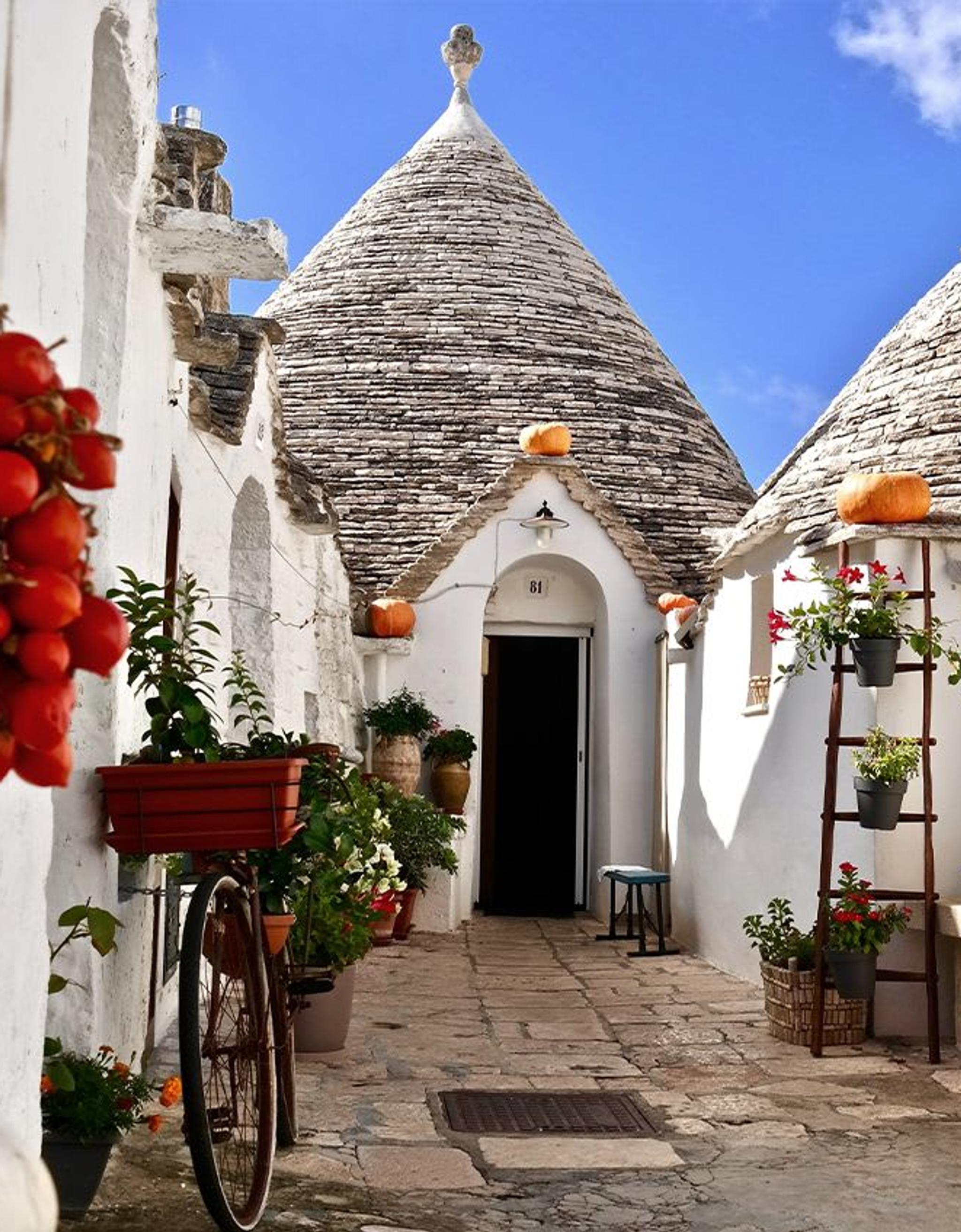 Entre las calles de Alberobello