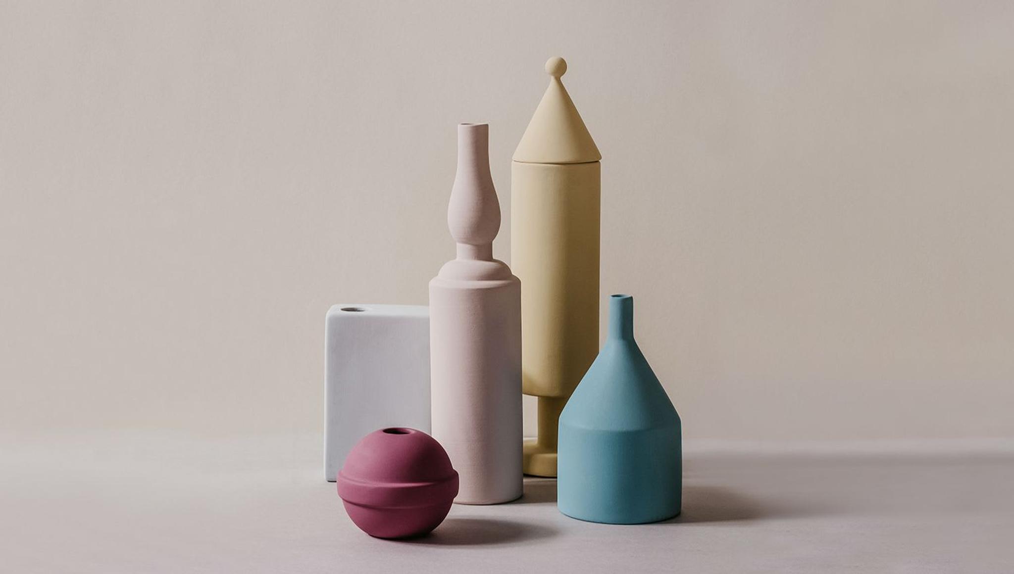 Von Morandi inspirierte Keramik