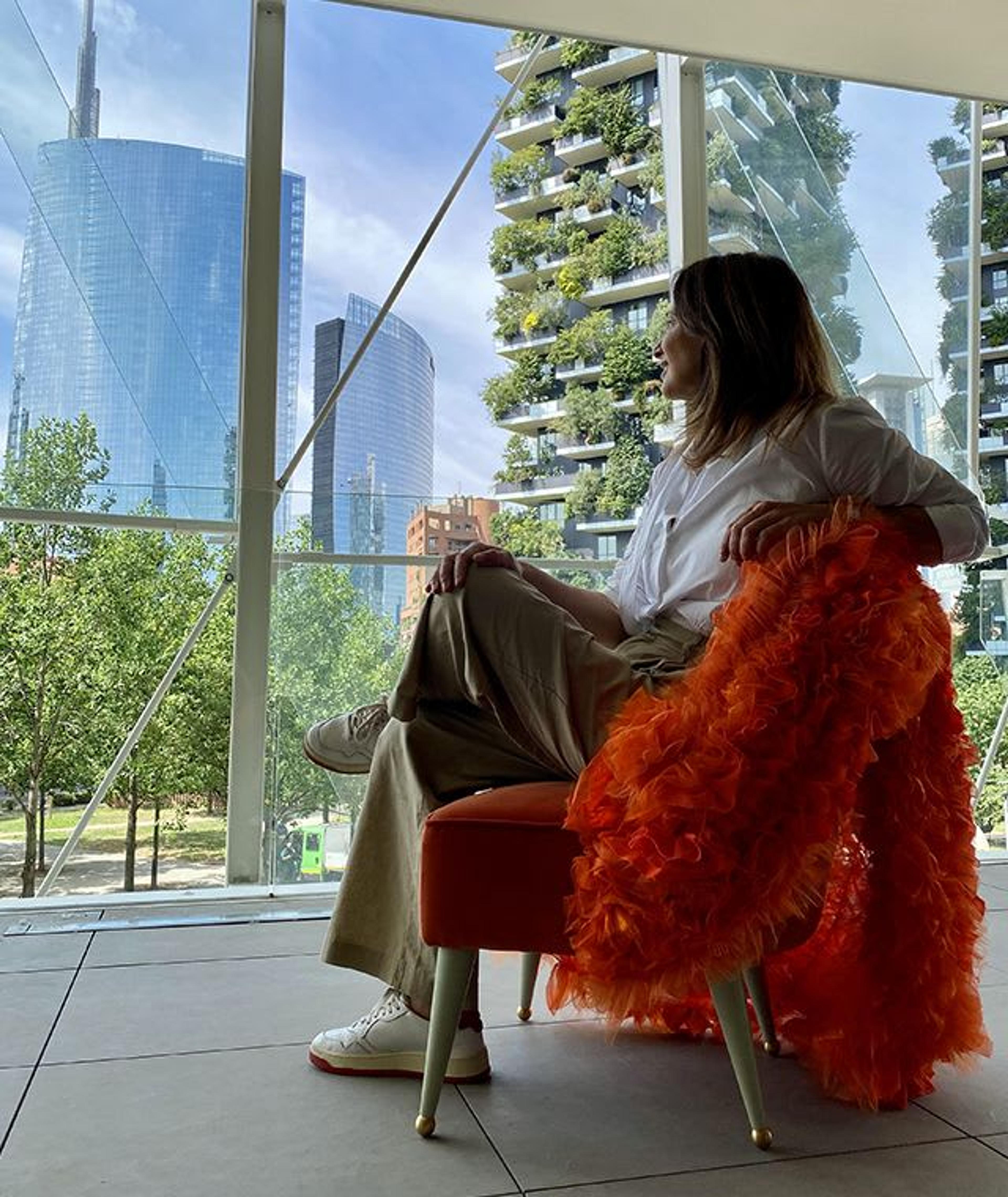 Bloom Sessel von Monica Gasperini x IEO Good Vibes