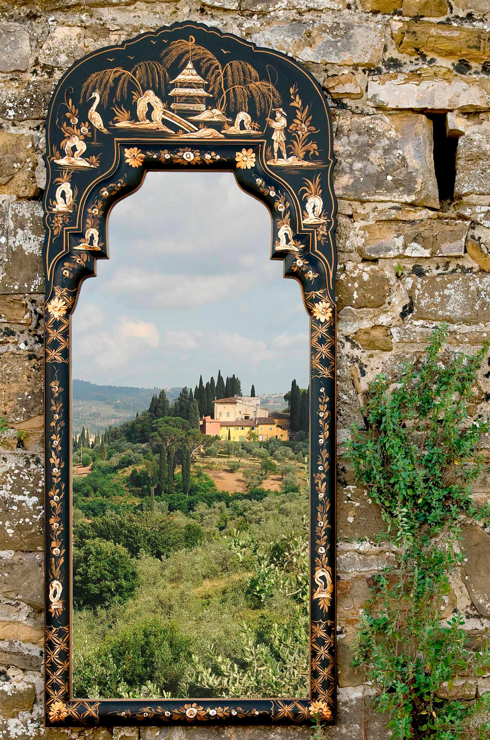 Espejos con Marco de Madera