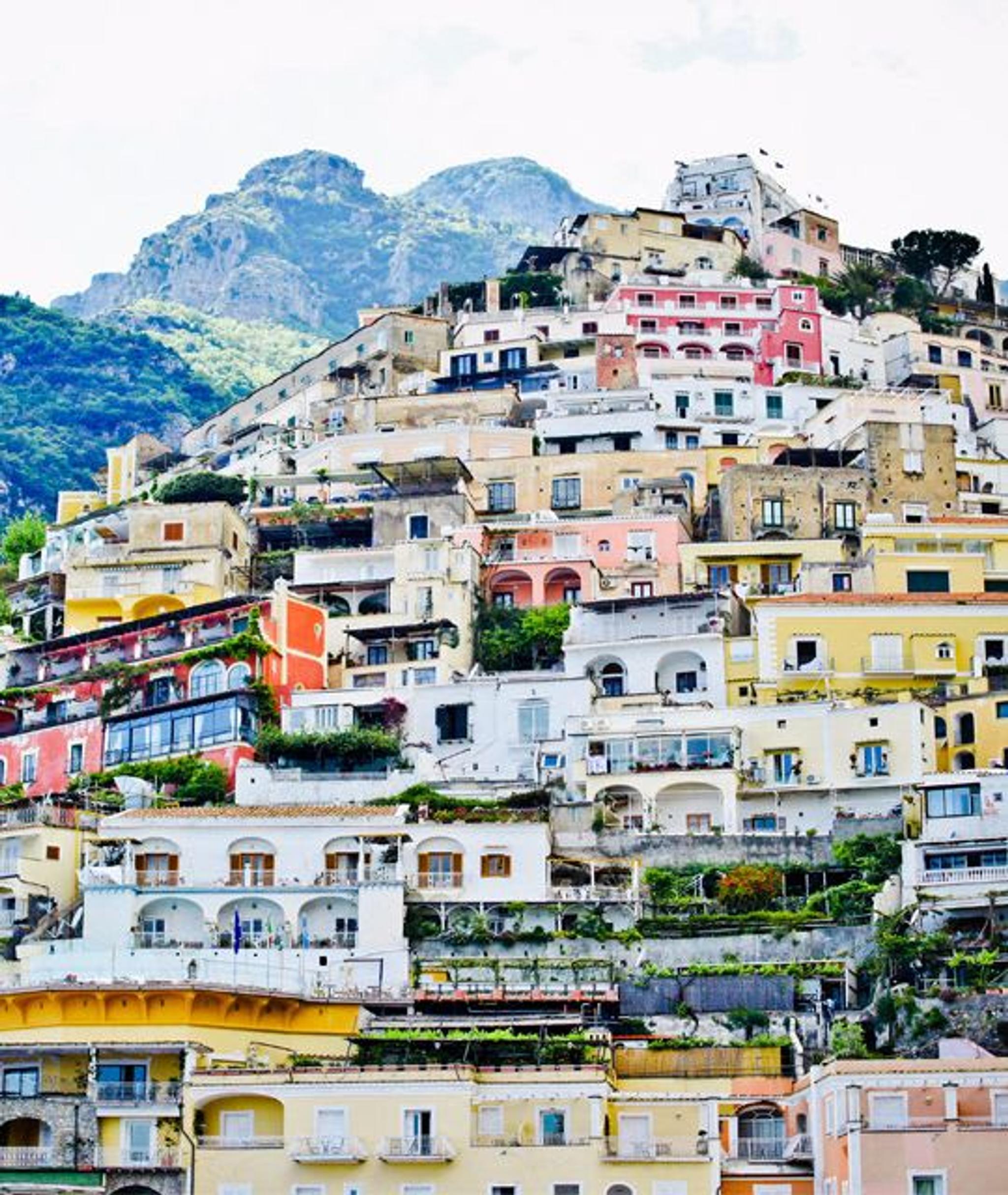 Positano, an der Amalfiküste.