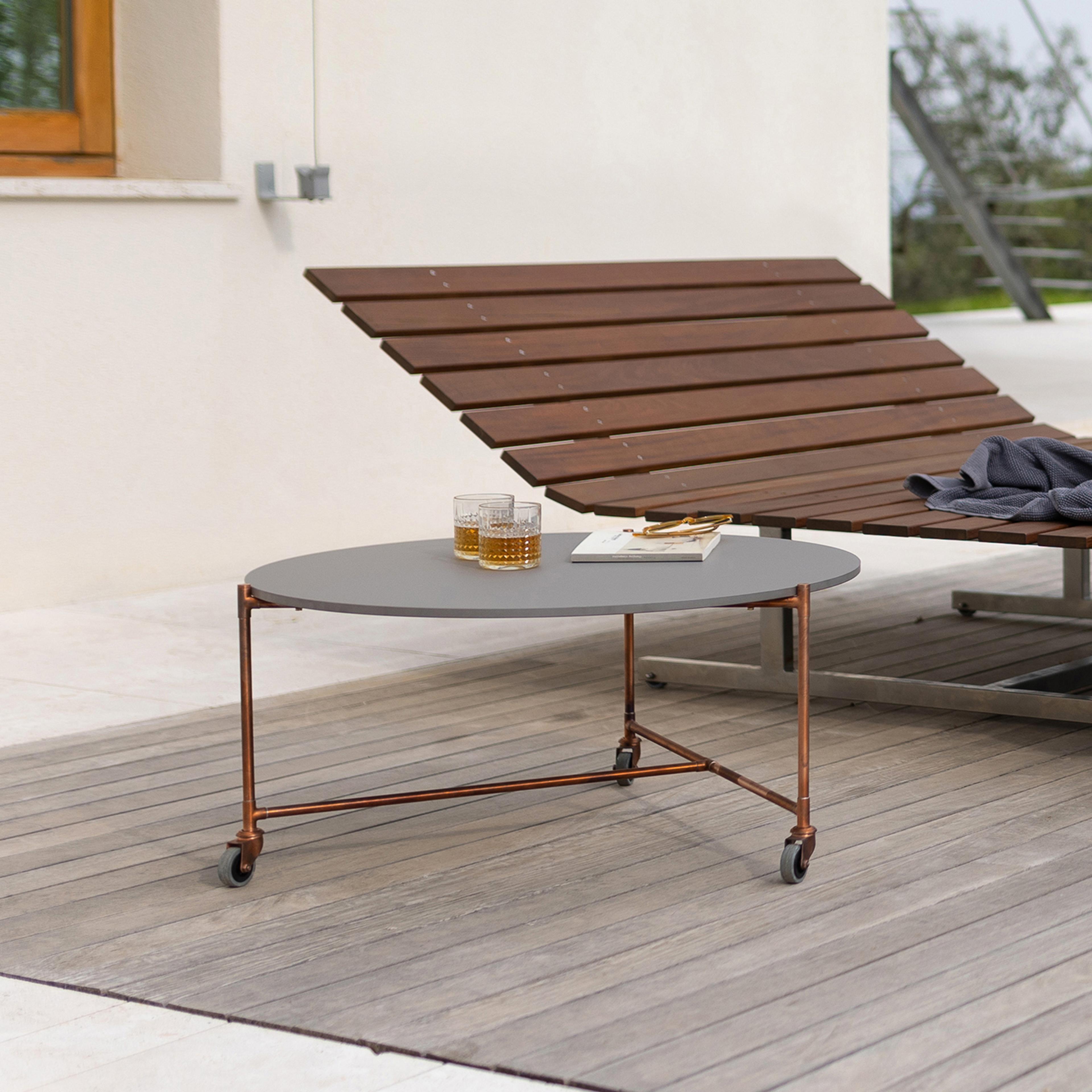 Metallic Outdoor Coffee Tables