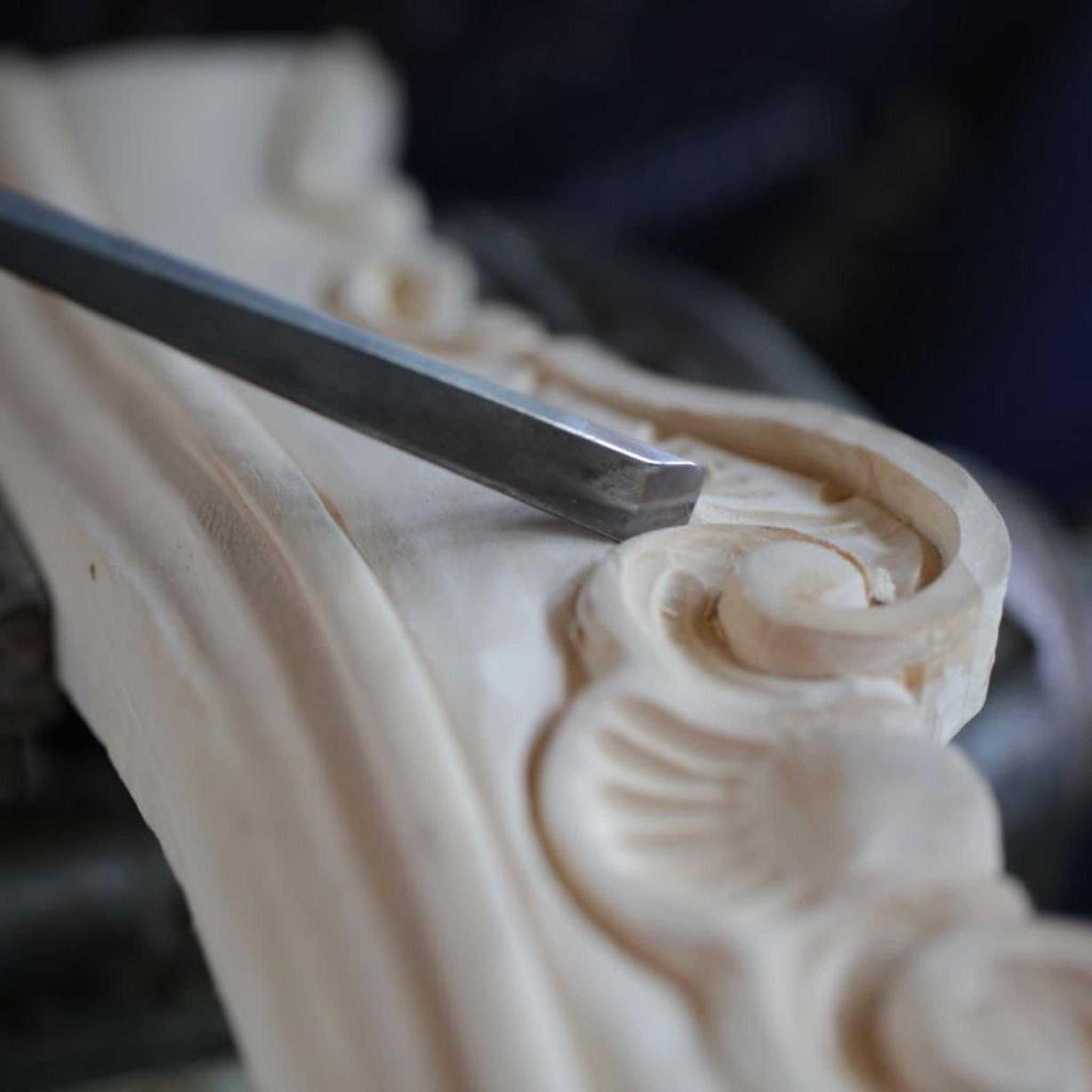 Precisely carving the details