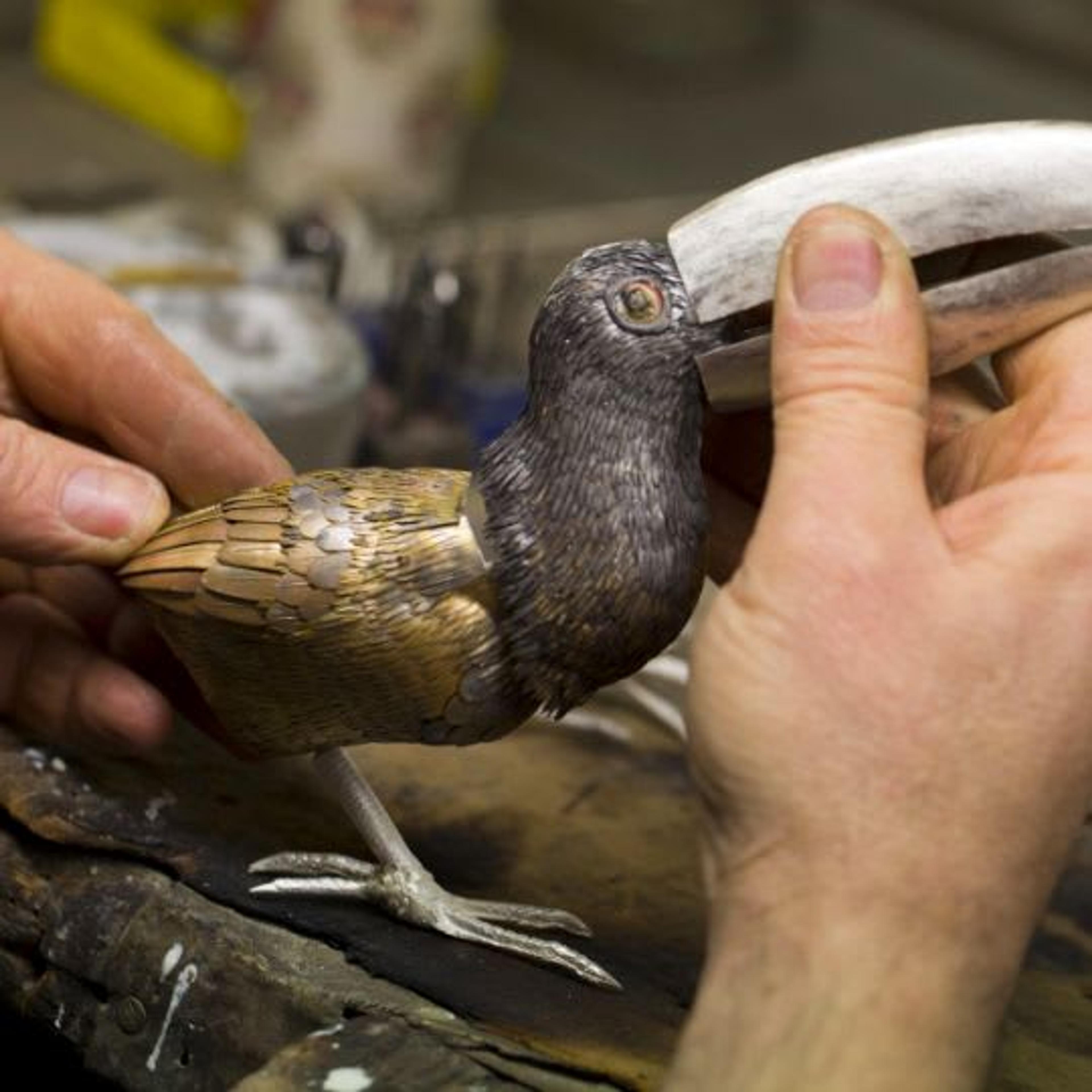 An exquisite piece in the making