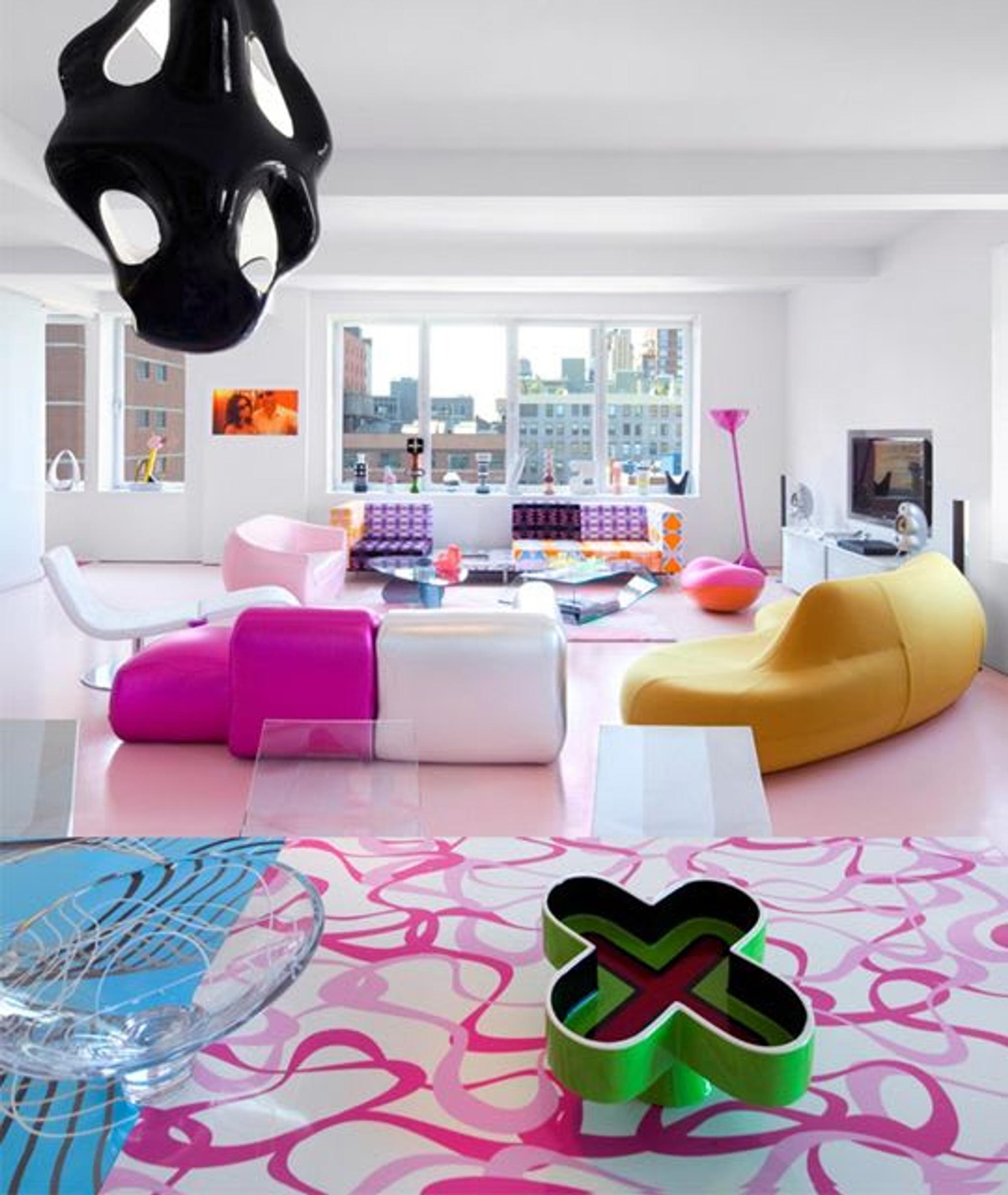 Karim Rashid's New York Loft interiors