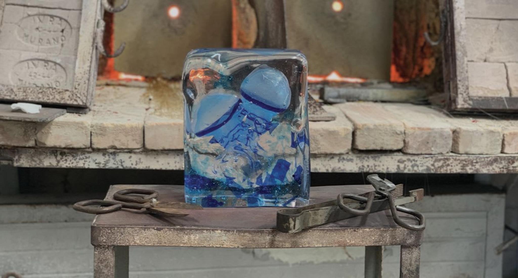Wave Murano Glass by Roberto Beltrami