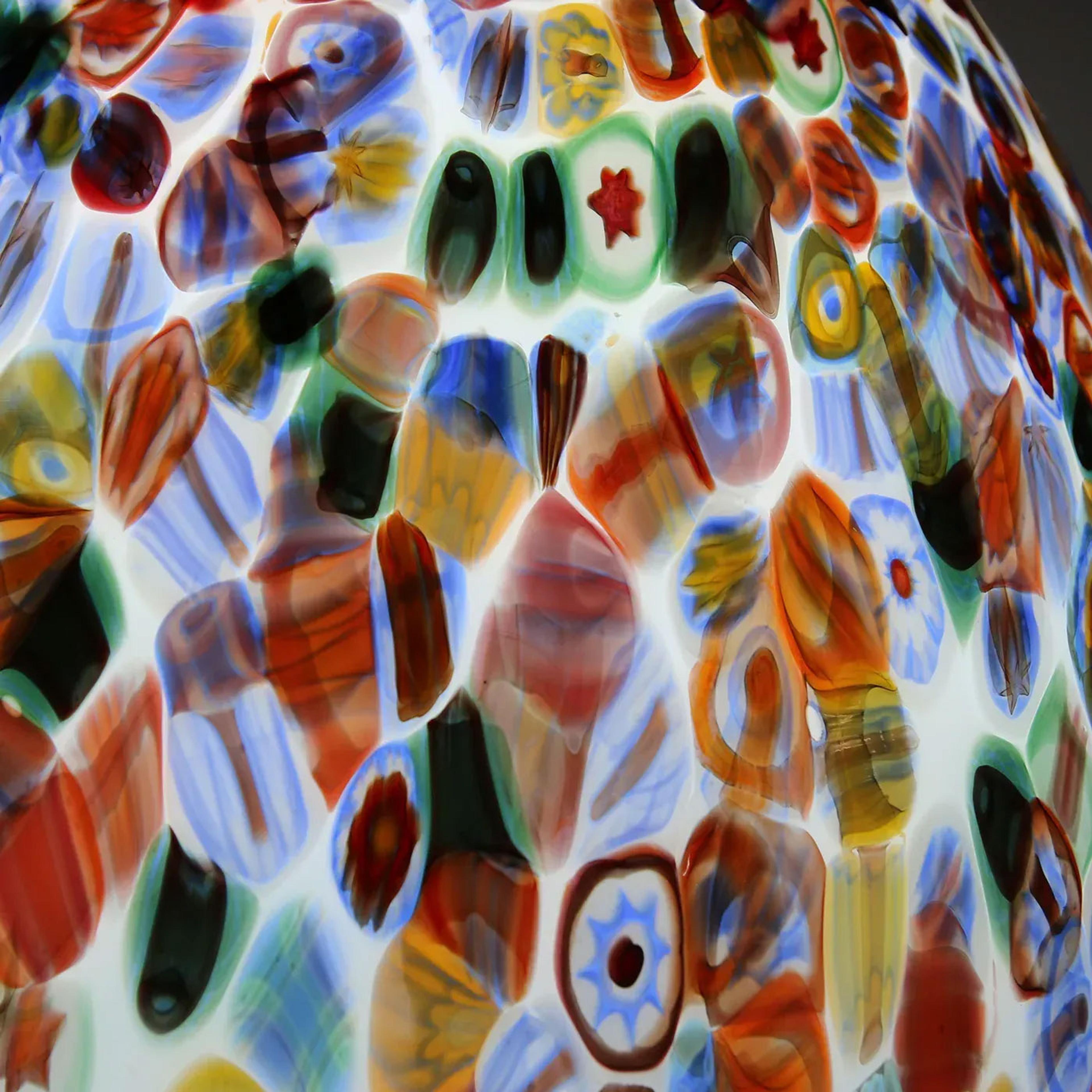 Coloridas cristalerías Murrine