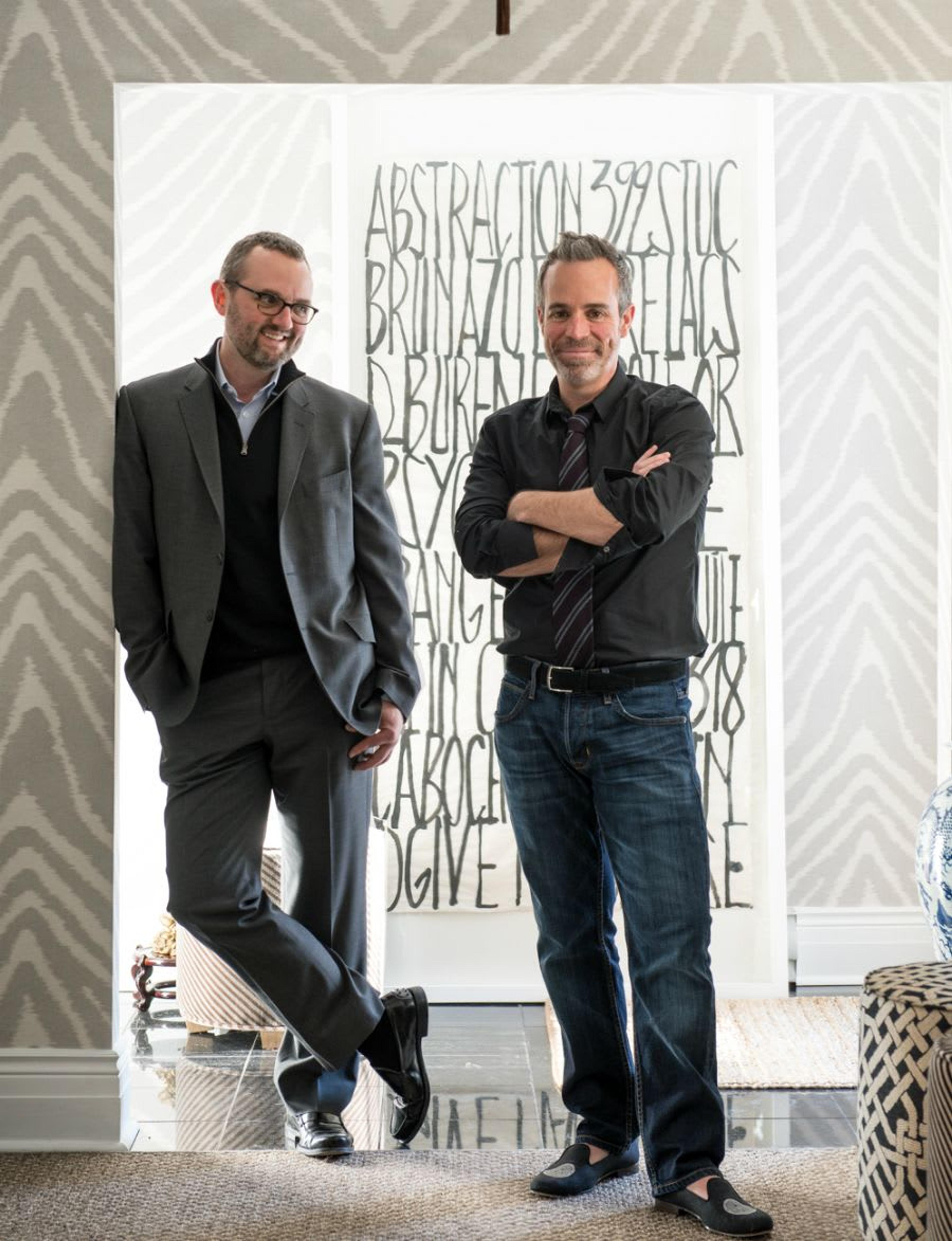 Architect Maxime Vandal and Interior Designer Richard Ouellette, Founders of Les Ensembliers