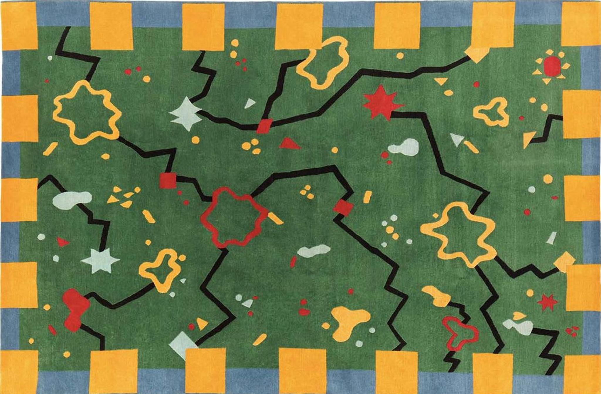 Palm Sring Rug designed by George Sowden for Post Design