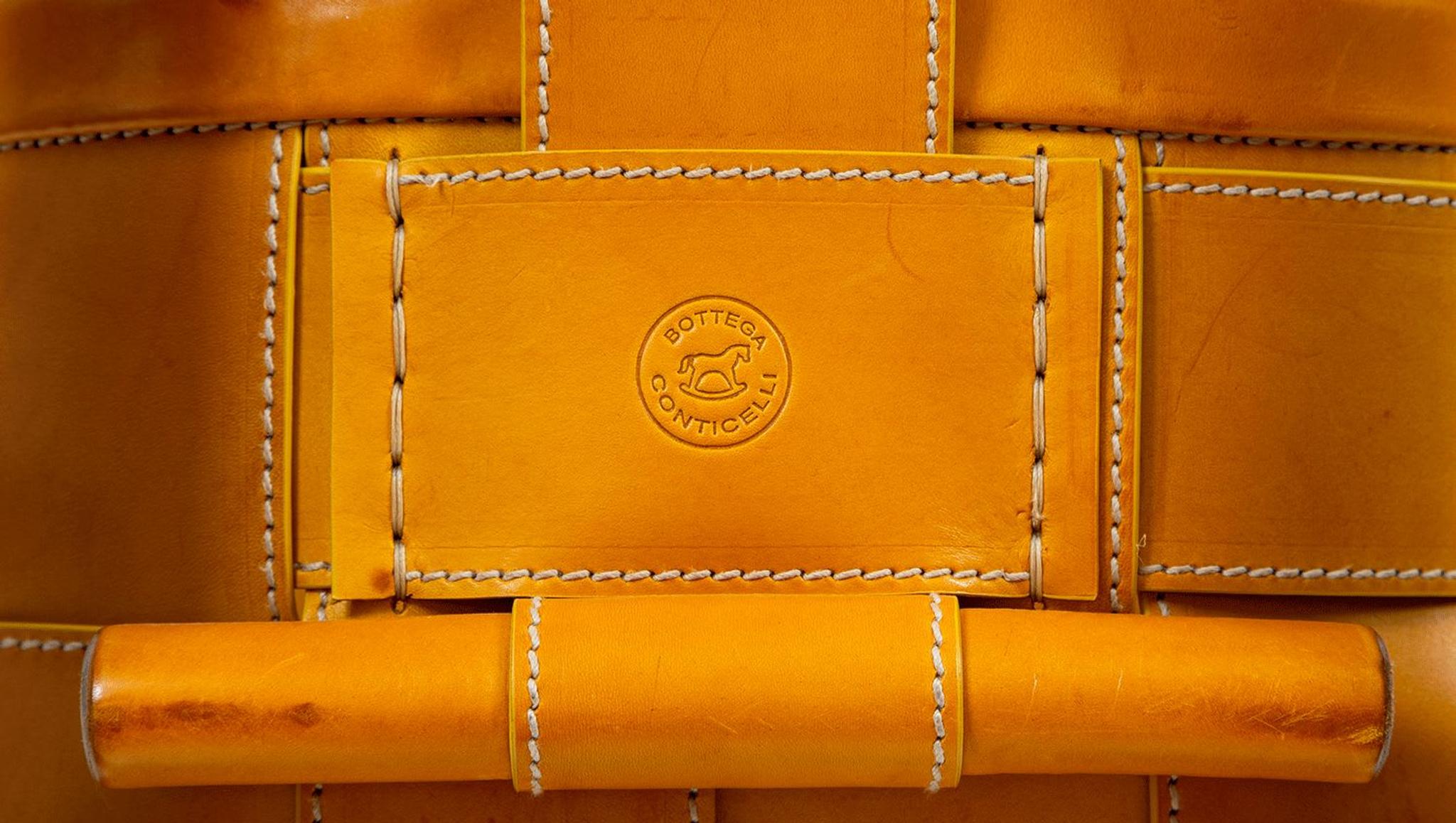 Œuvres d'art en cuir par Bottega Conticelli