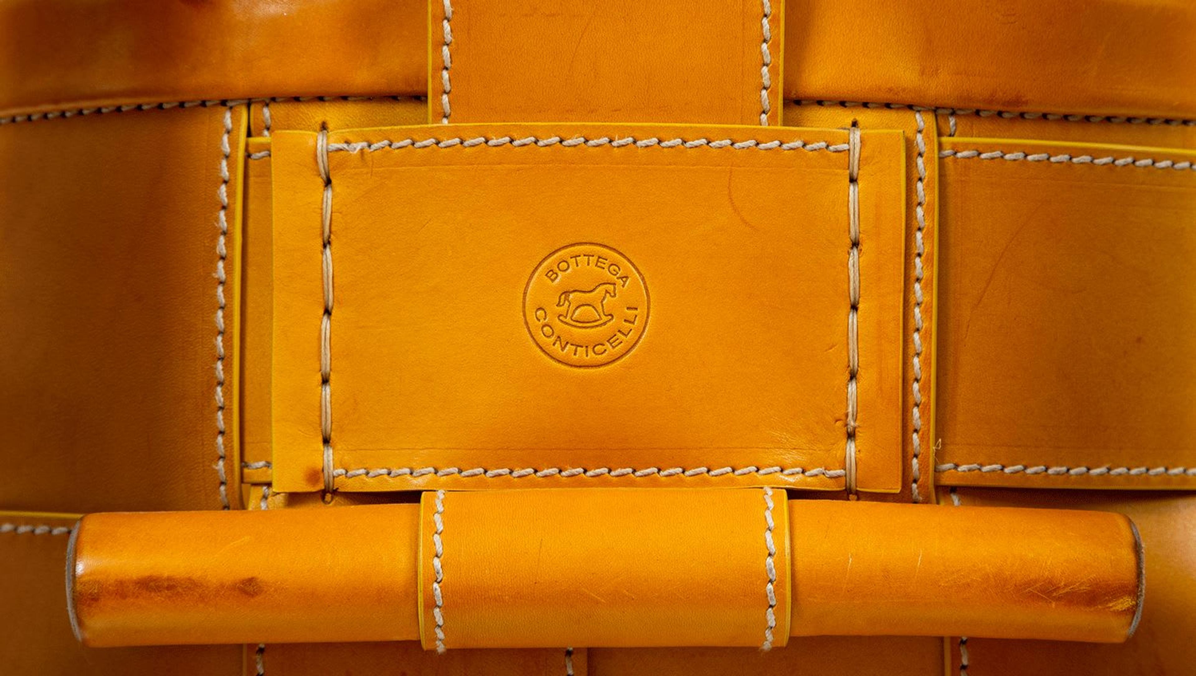 Œuvres d'art en cuir par Bottega Conticelli