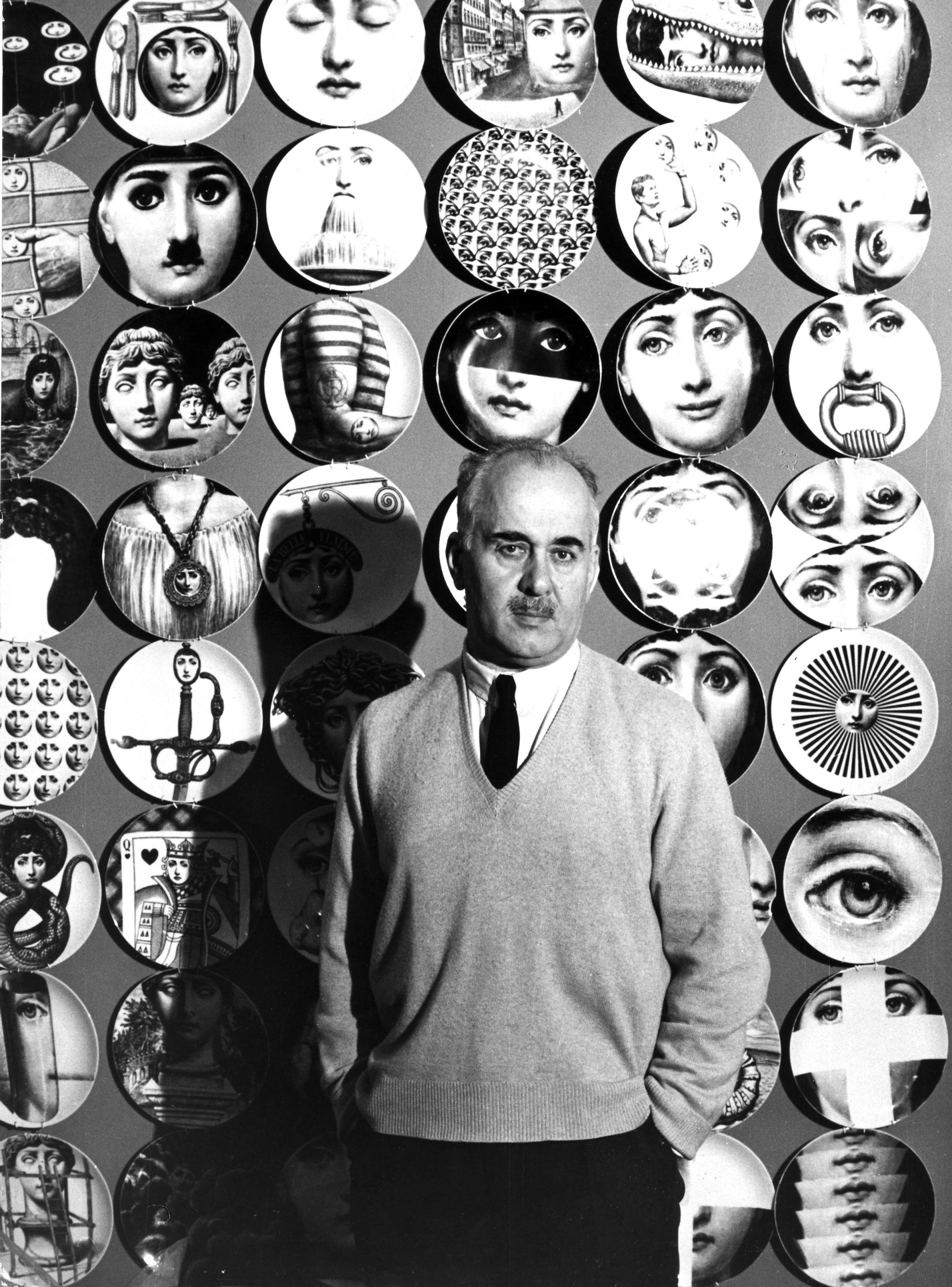 Vintage faces Wallpaper Icon wallpaper inspired fornasetti
