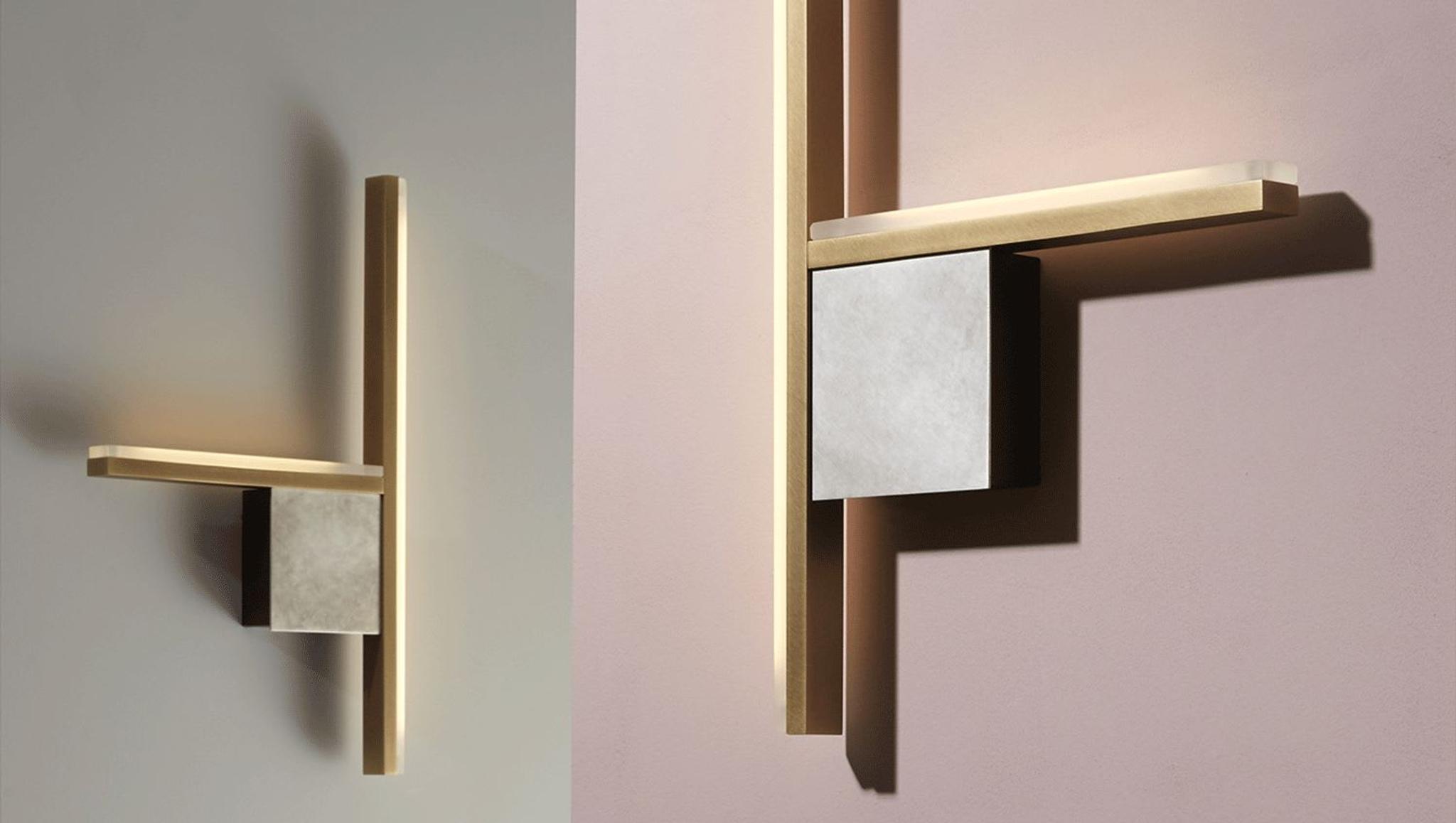 Lighting: Geometric Shapes and Soft Finishes