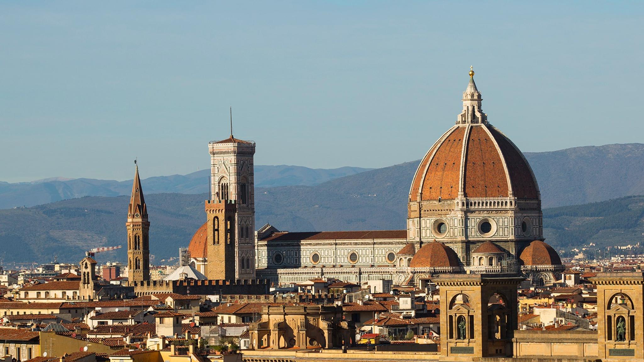 Vista de Florencia desde Piazzale Michelangelo