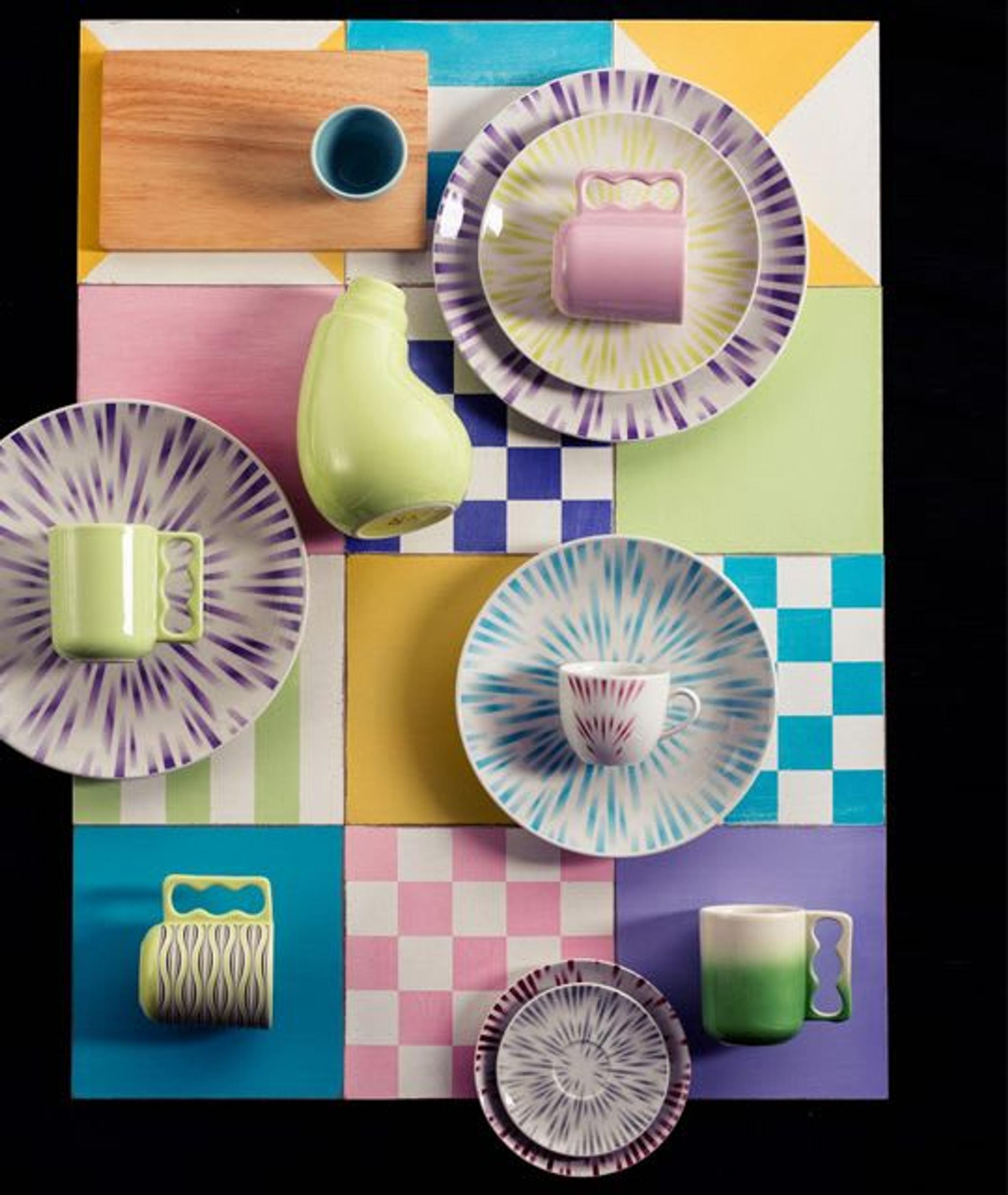 The Coup Dust tabletop collection designed by Karim Rashid in 2013