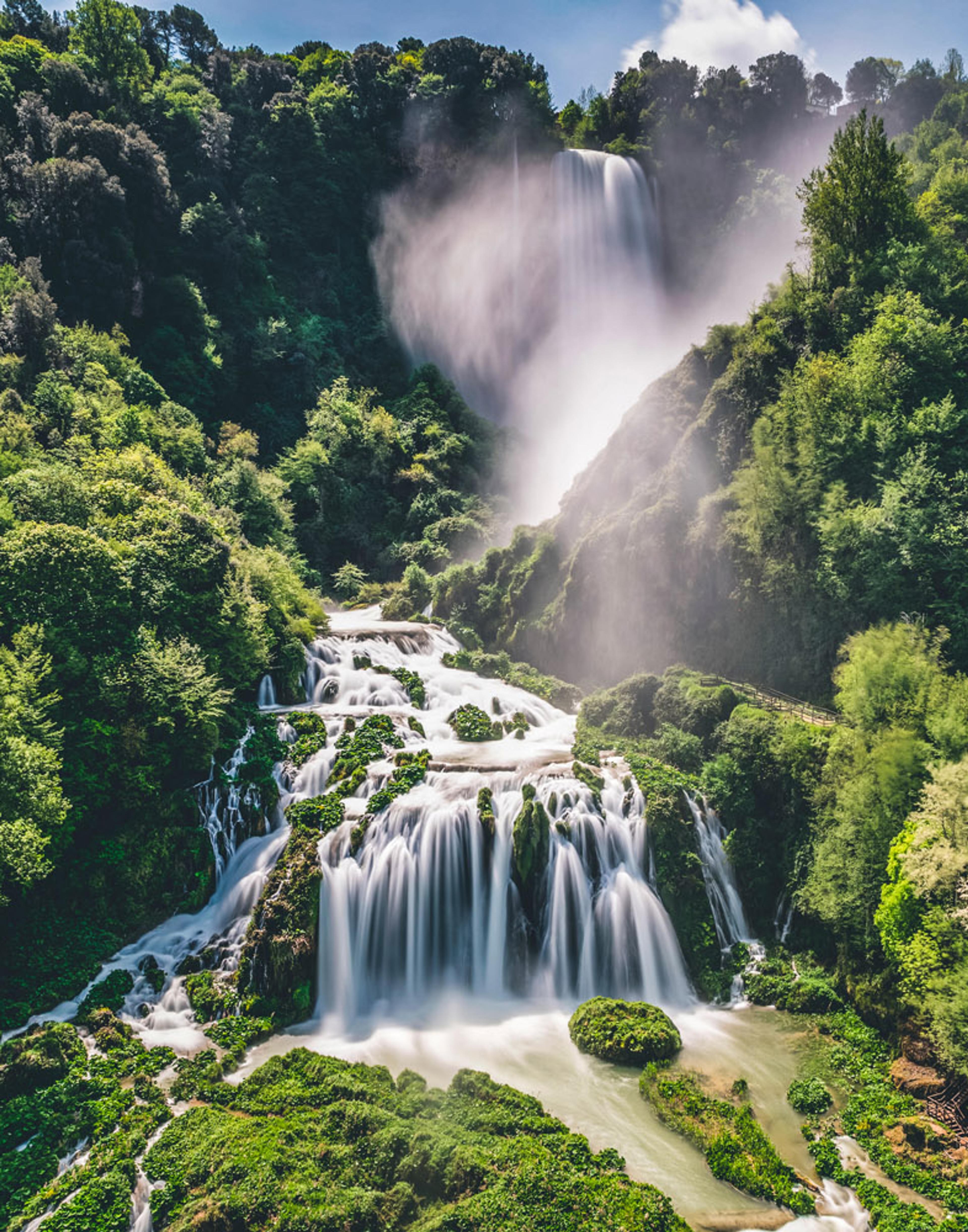 Marmore Wasserfall