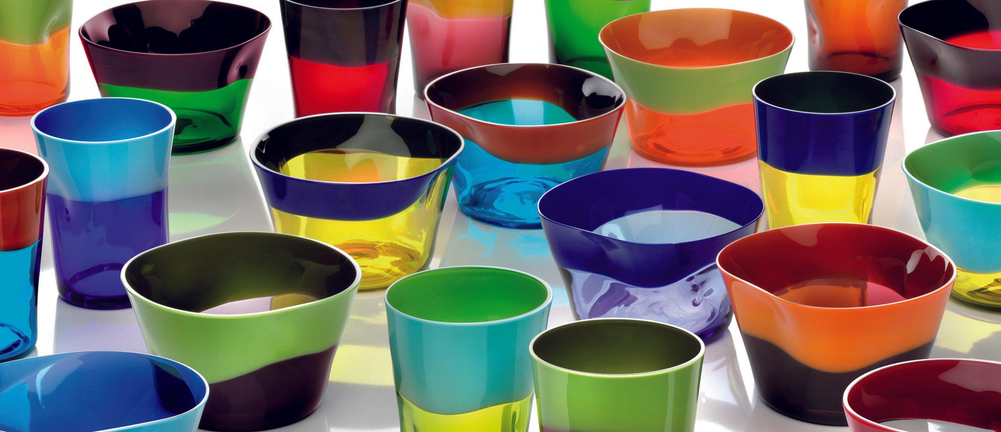 Colorful Glass Bowls