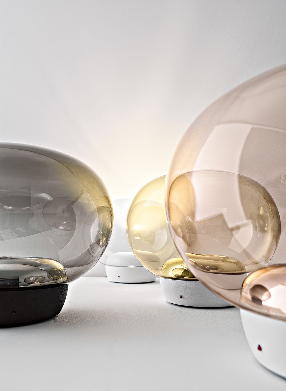 Contemporary Glass Table Lamps
