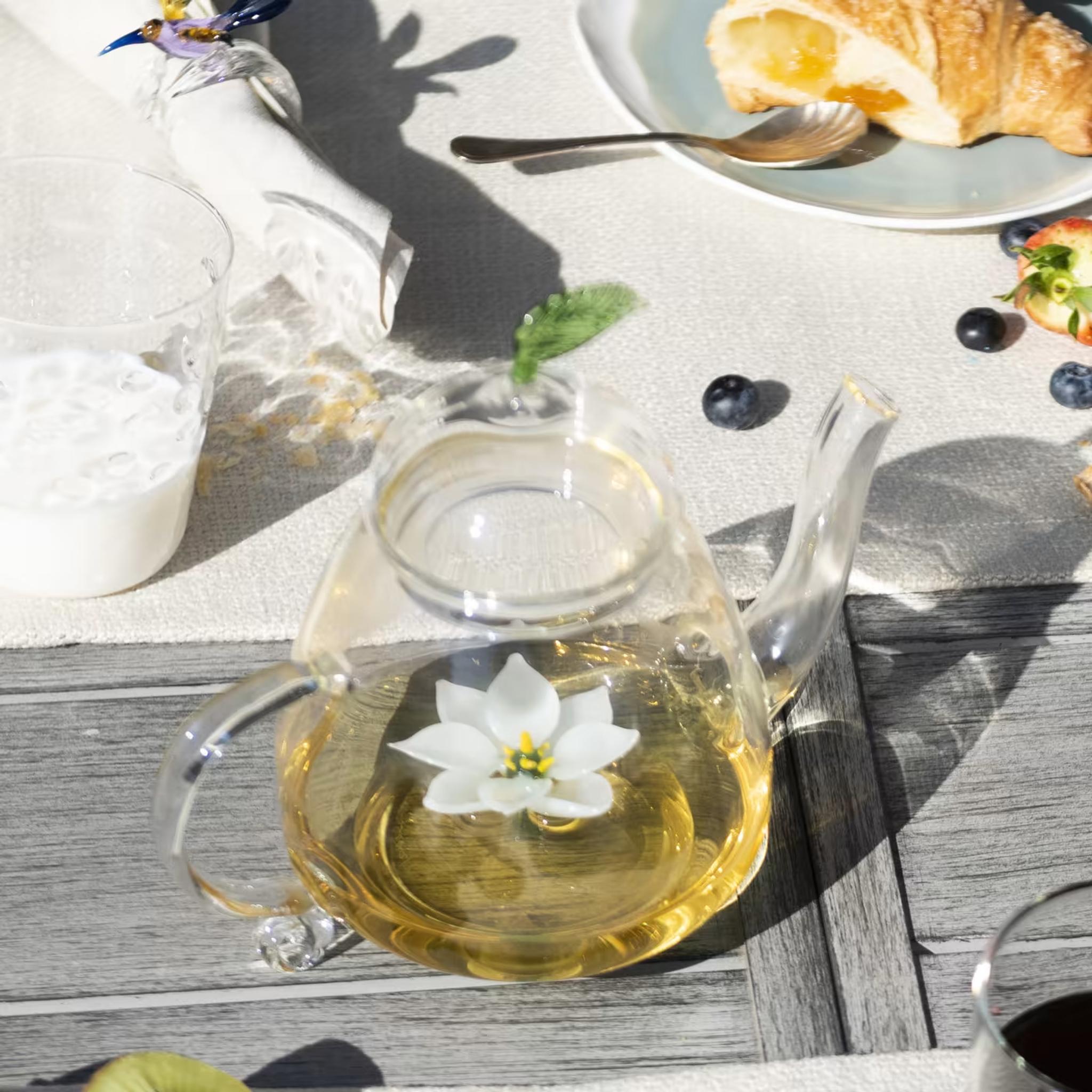 Tee- und Kaffeezubehör aus Glas