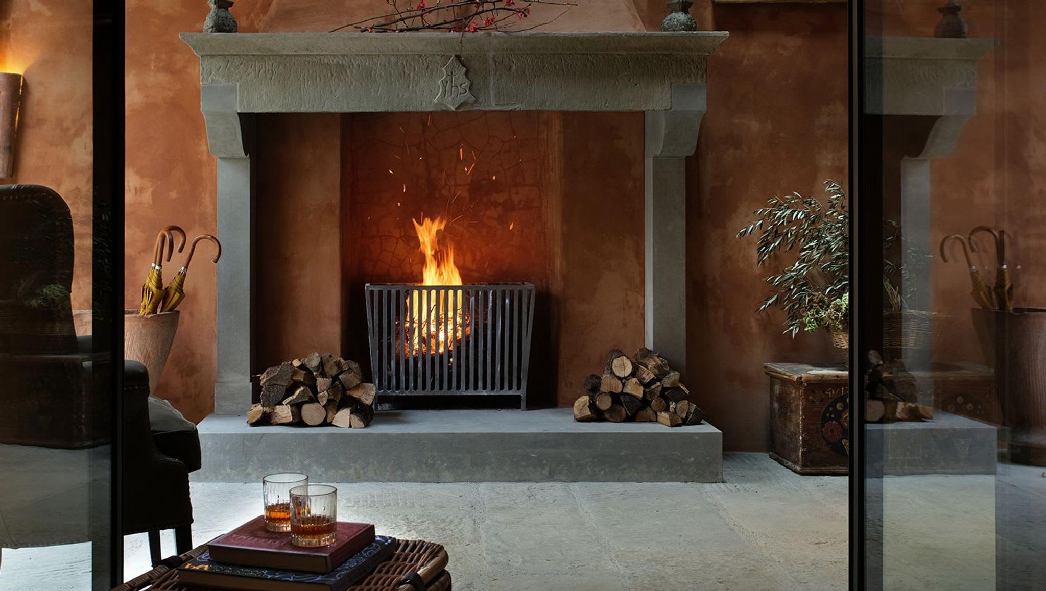 Relax by the Fireplace