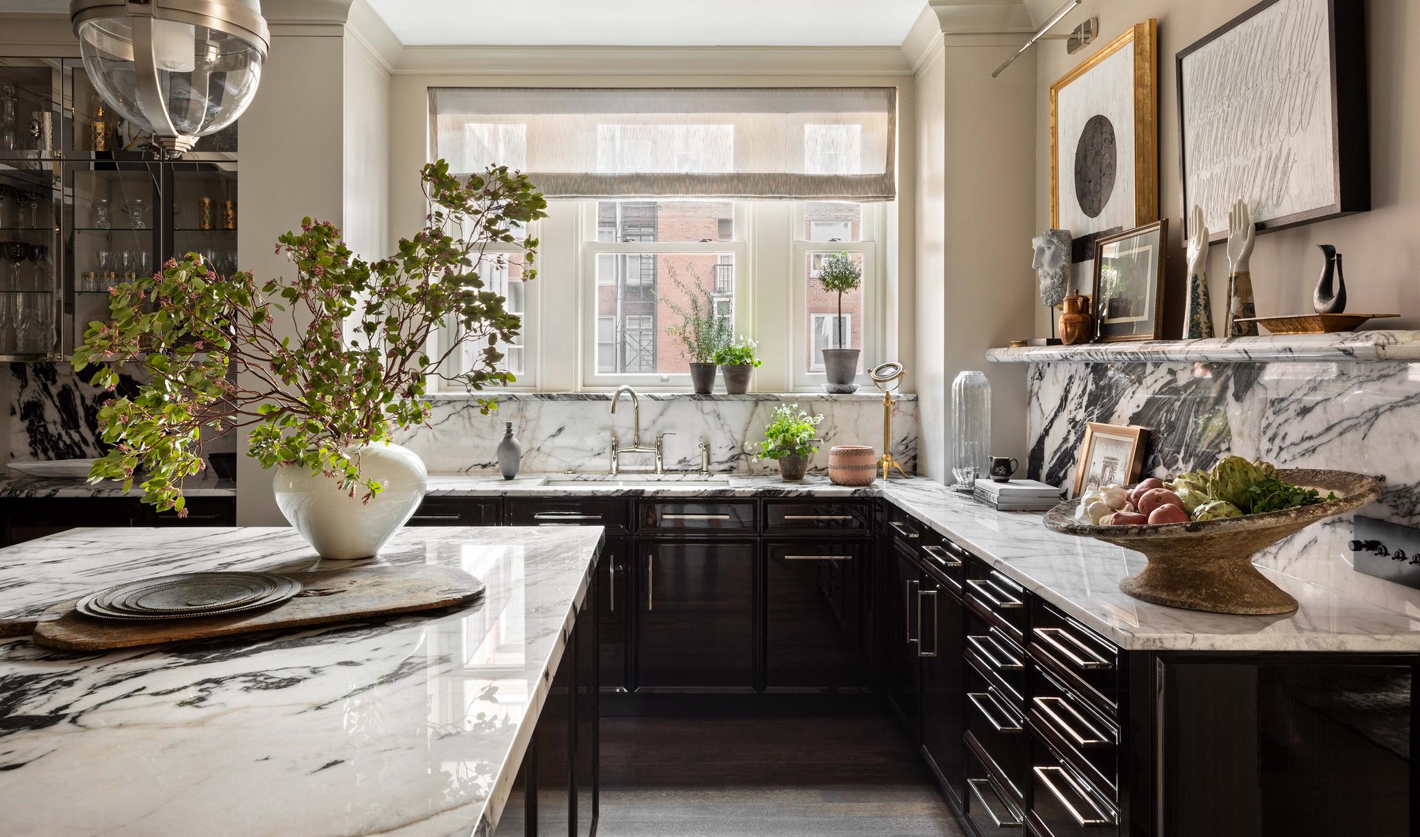 European inspired kitchen remodel in a historic 1920's Chicago co-op