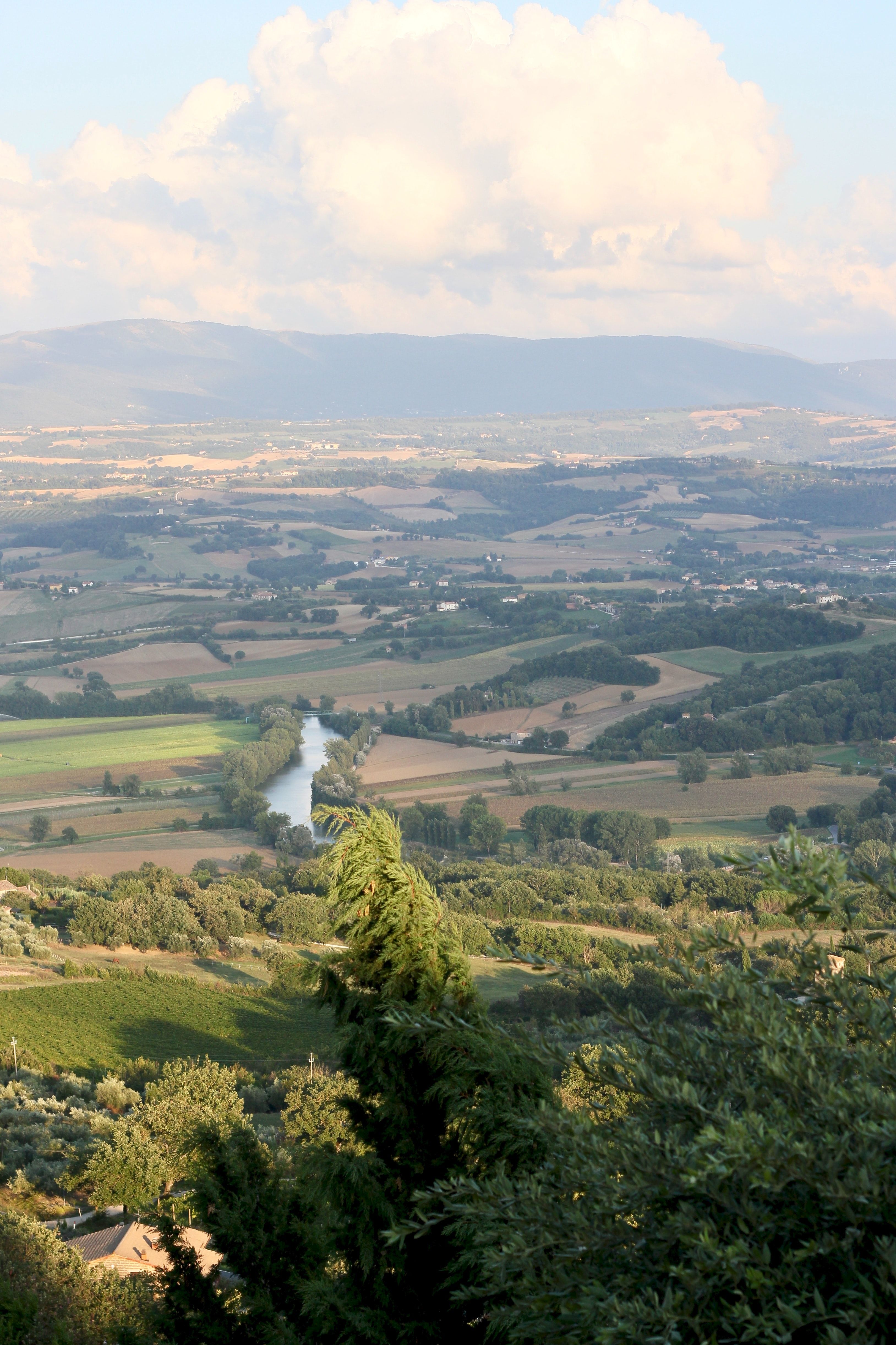 A view of Tevere River