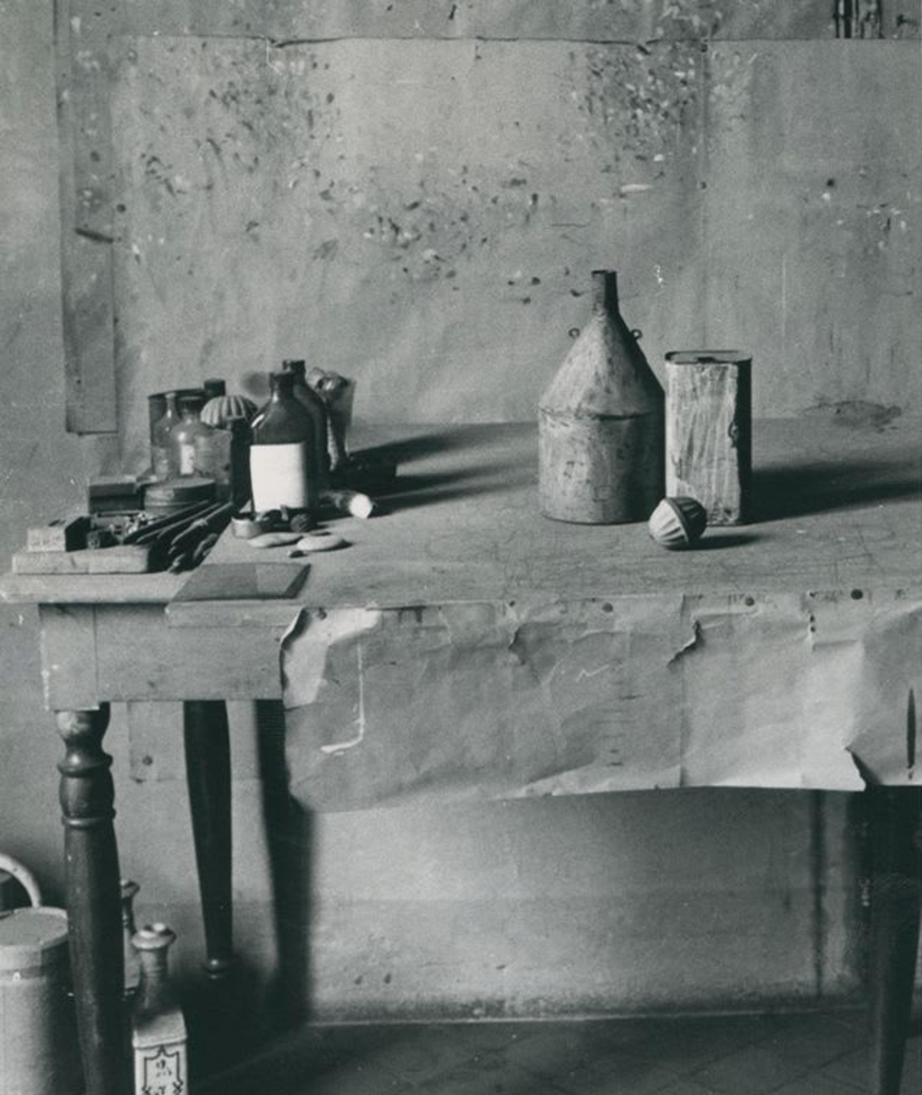 Détail de la maison de Morandi pris par Antonio Masotti