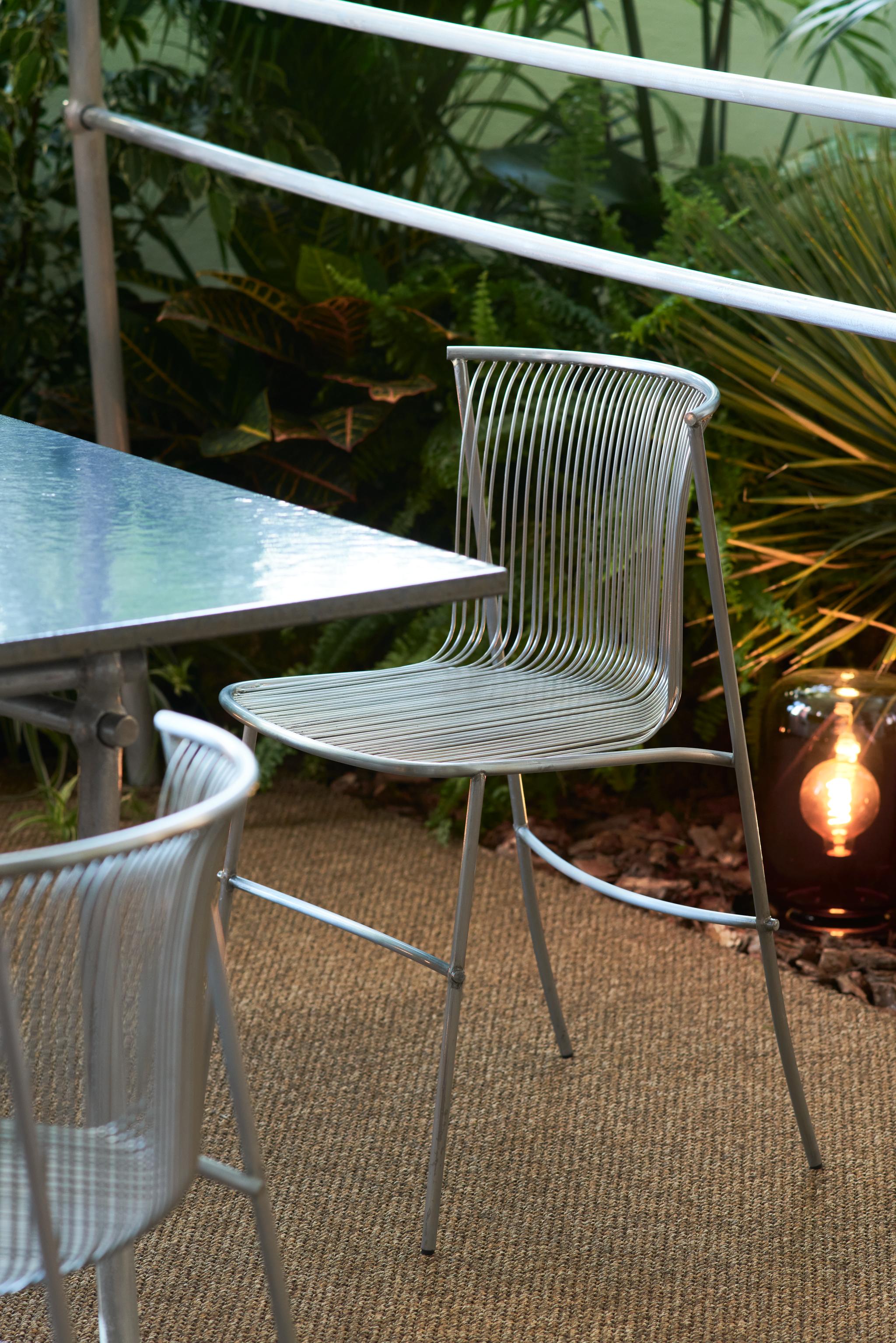 Metallic Outdoor Chairs & Stools
