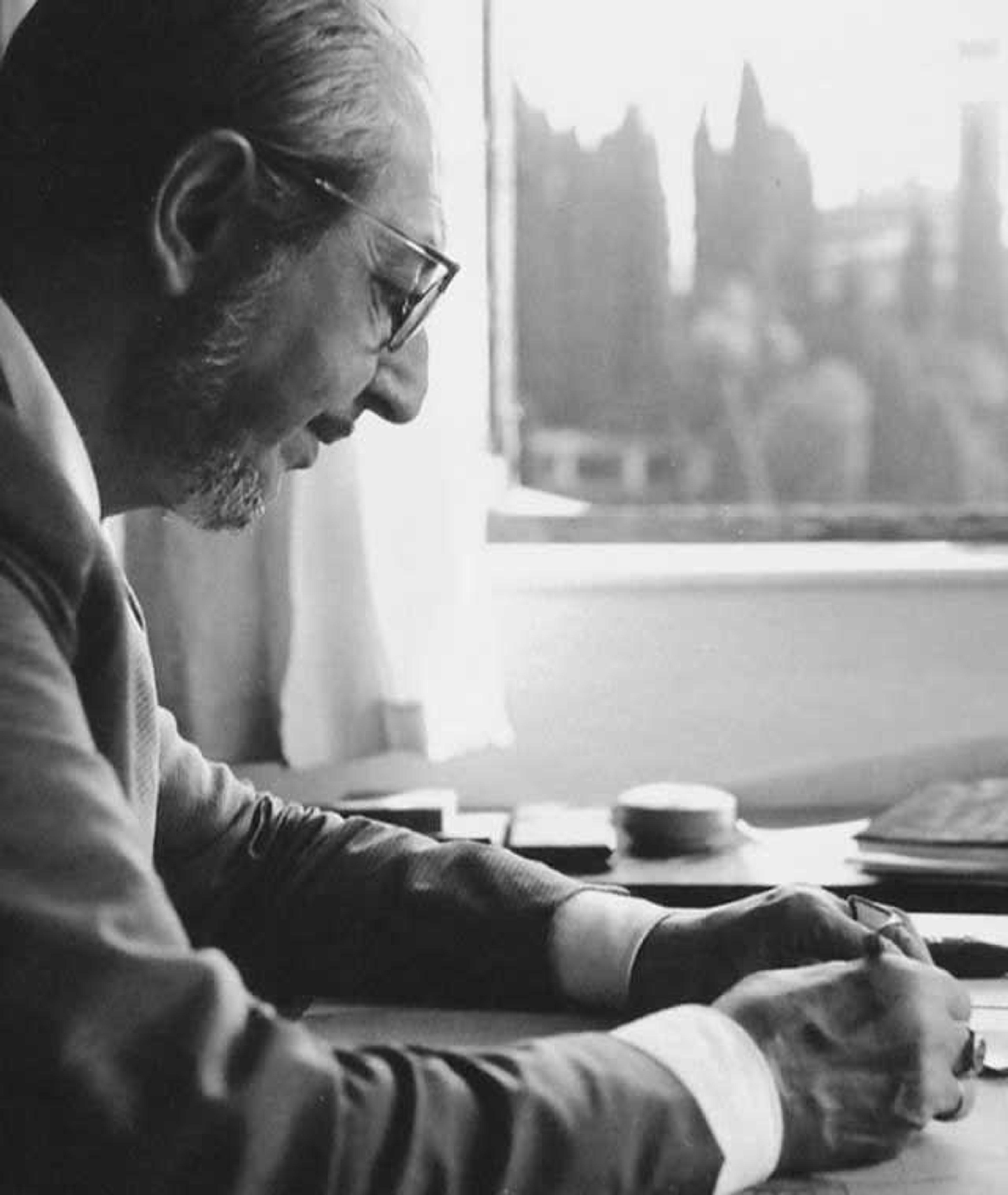 Portrait of Carlo Scarpa.