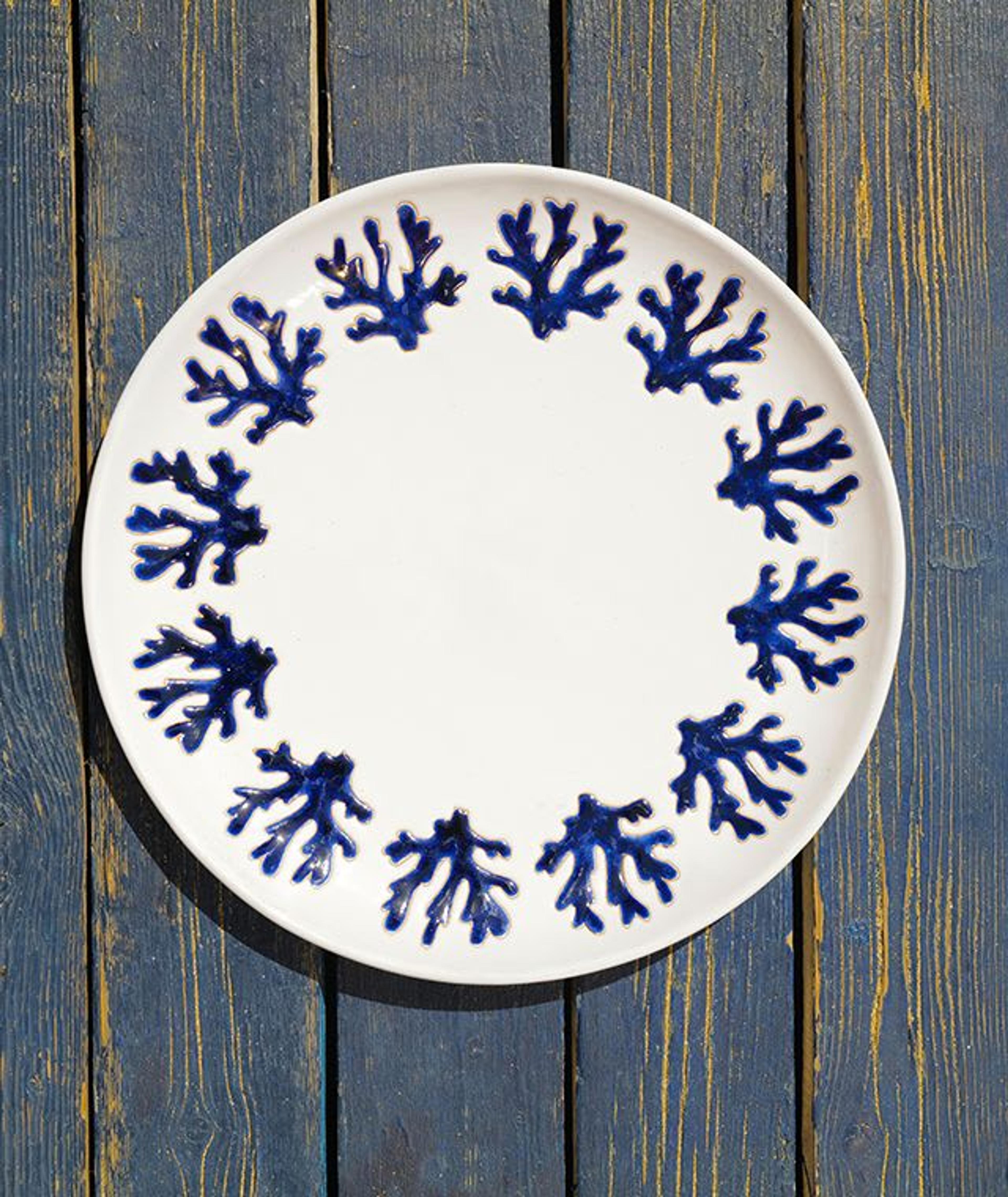 Primavera Pink Decorative Plate by Cerasarda 