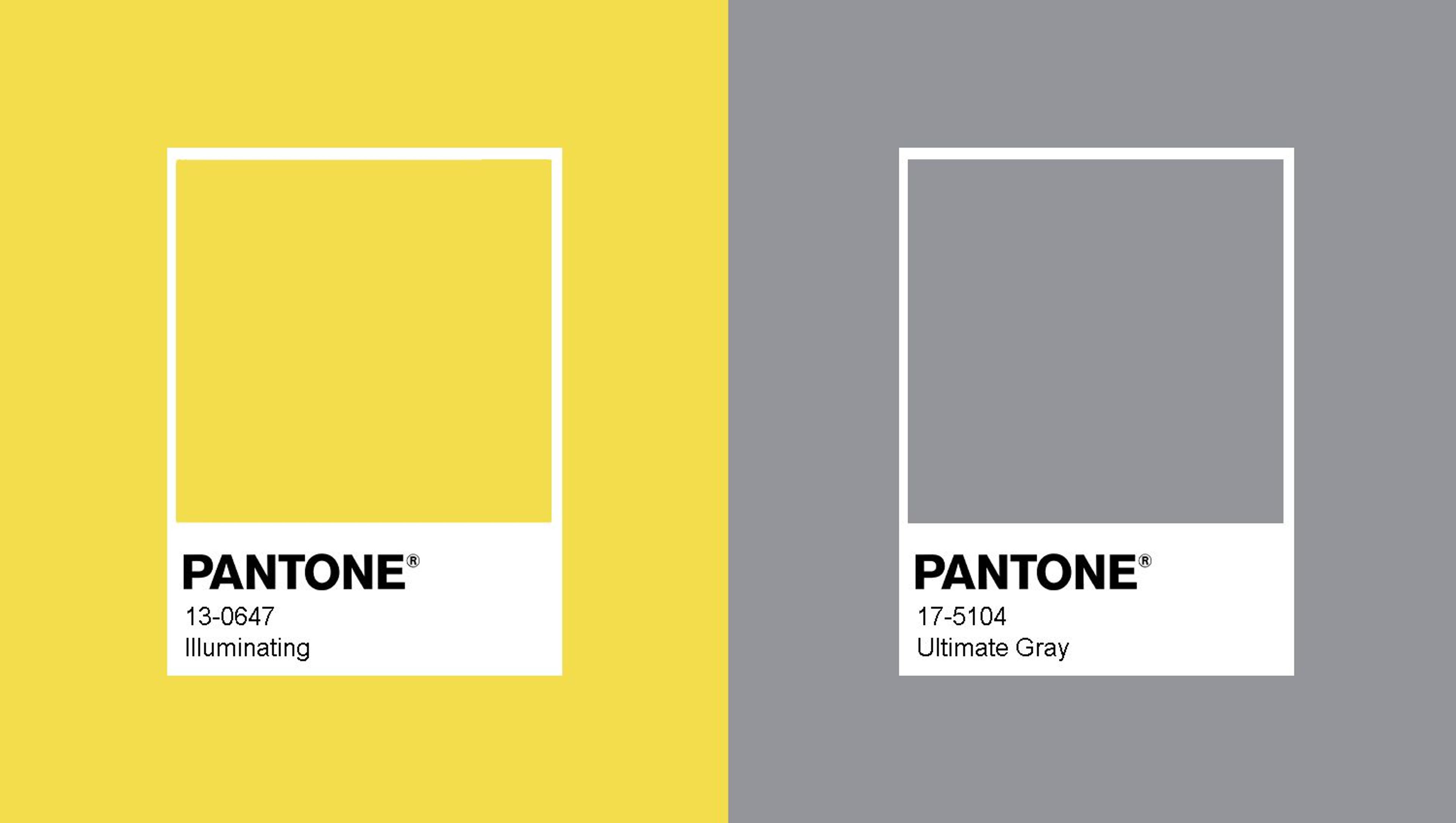Pantone Colors 2021: Illuminating & Ultimate Gray