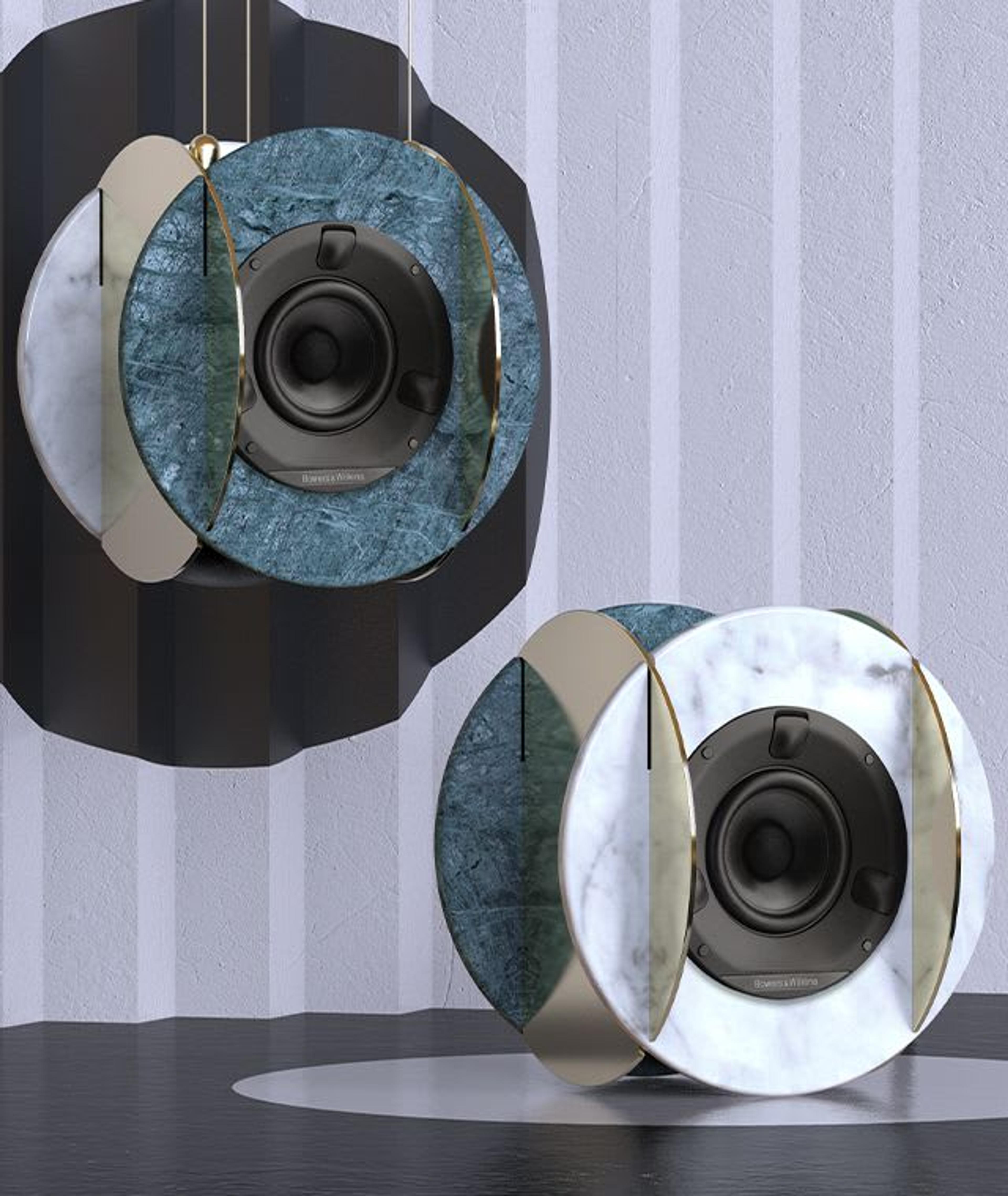 Haut-parleur en marbre Senato de Pietre di Monitillo