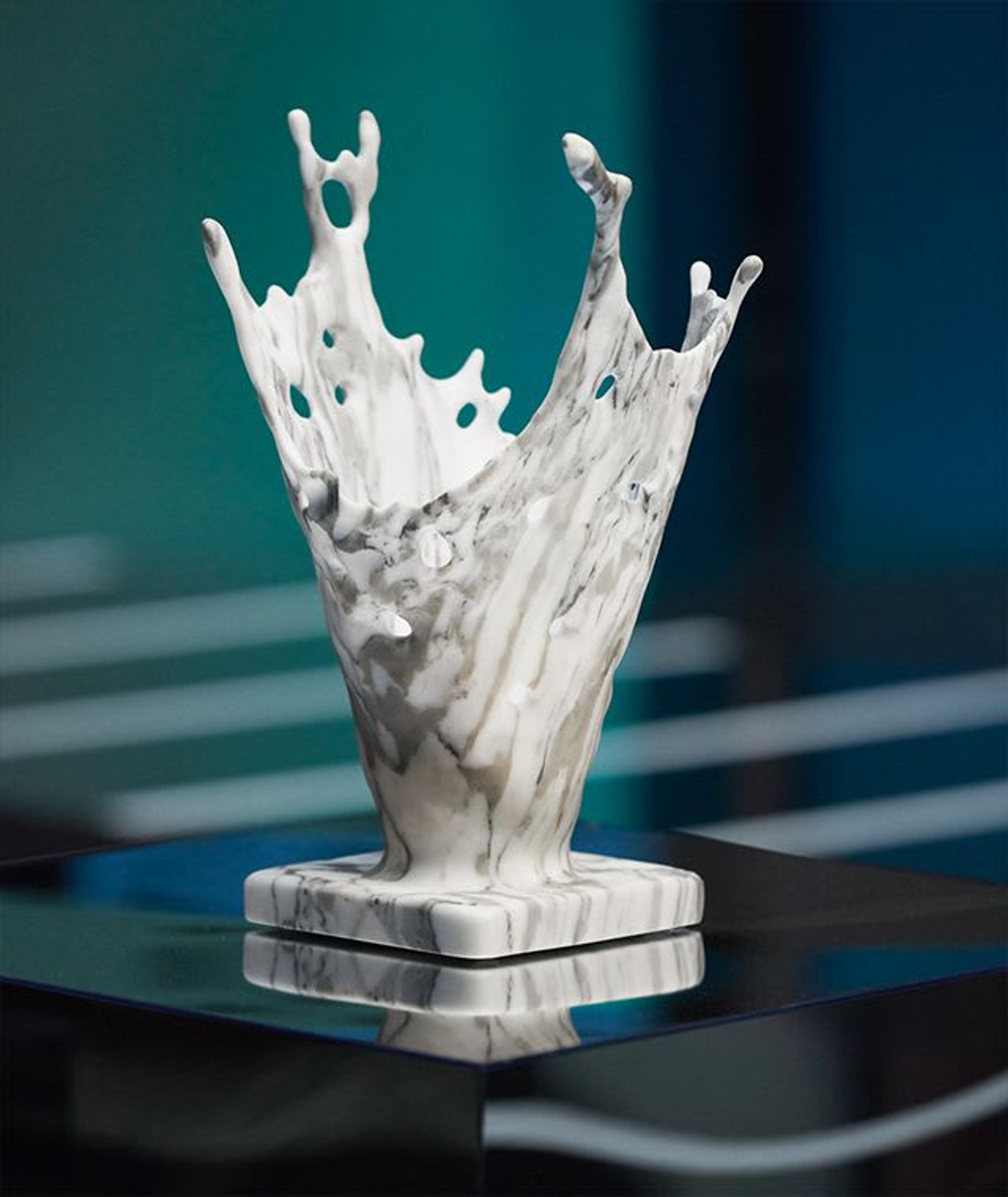 Splash Marble Vase by UpGroup