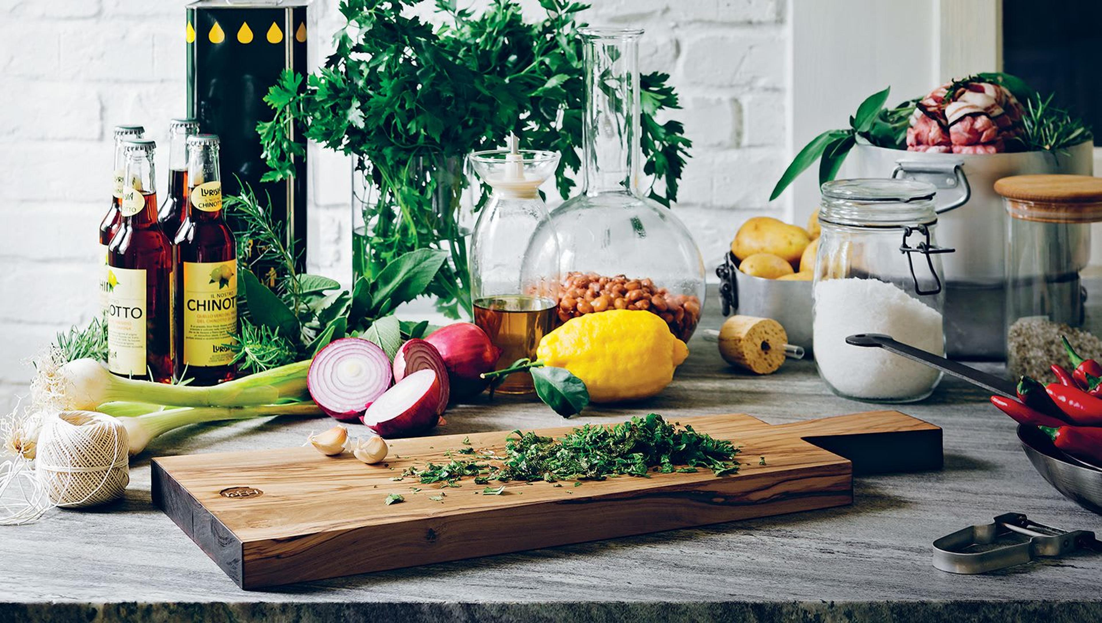 Cooking Stations for a Chef