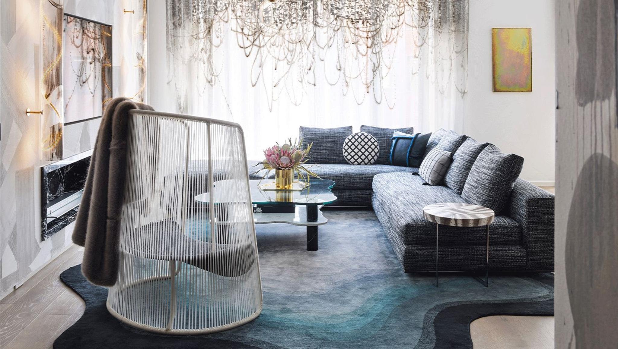 Intérieurs d’inspiration post-moderne par Ayromloo Design