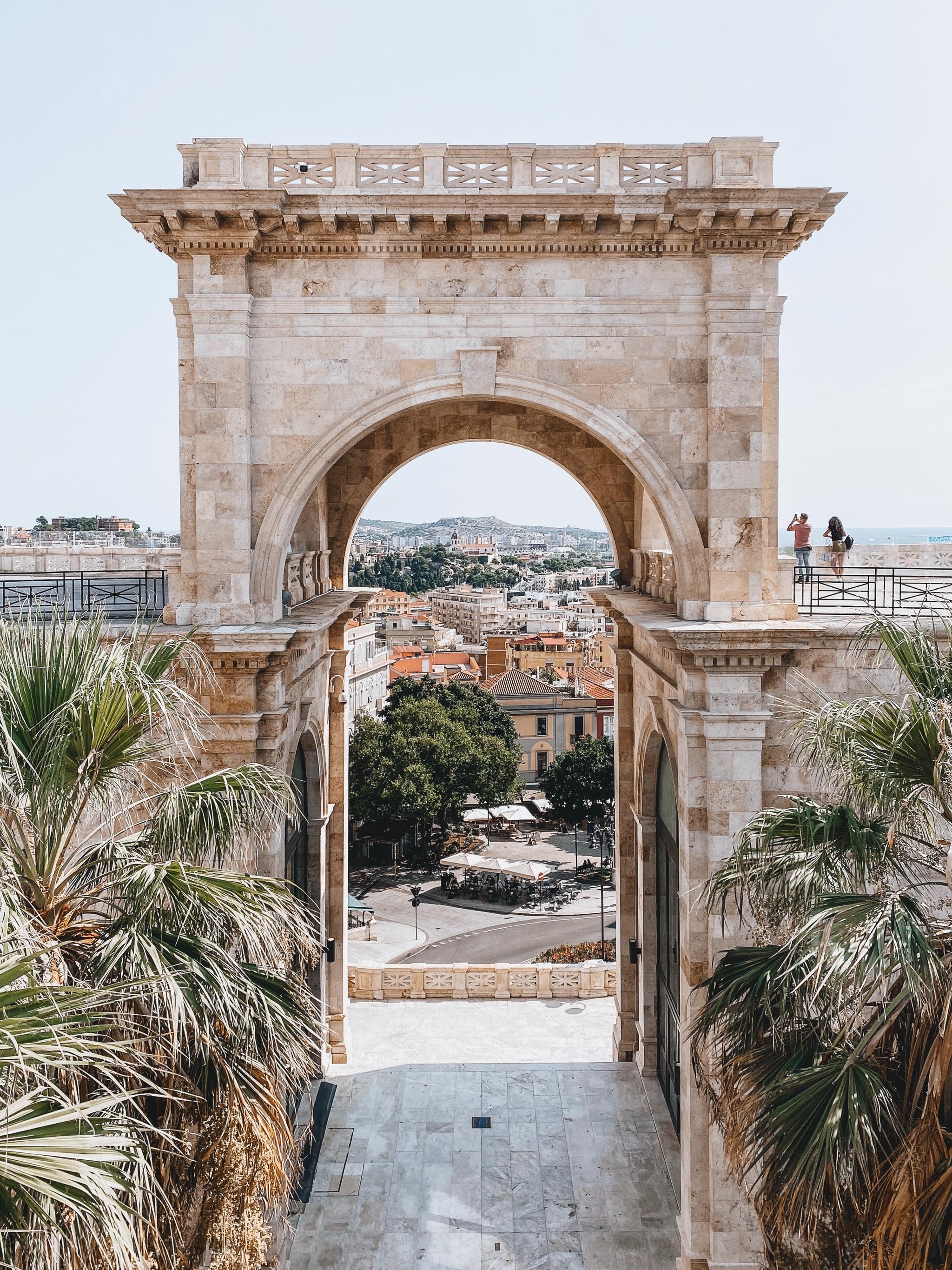 Cagliari: Blick auf das historische Zentrum