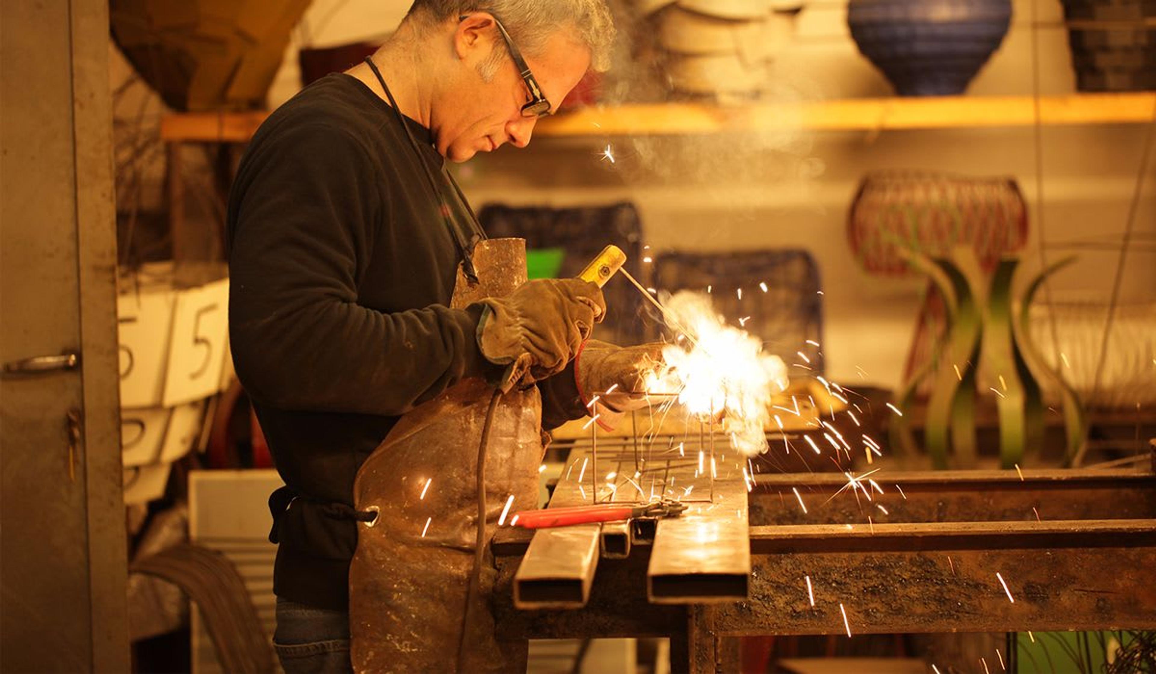 Iron Sculptures by Antonino Sciortino