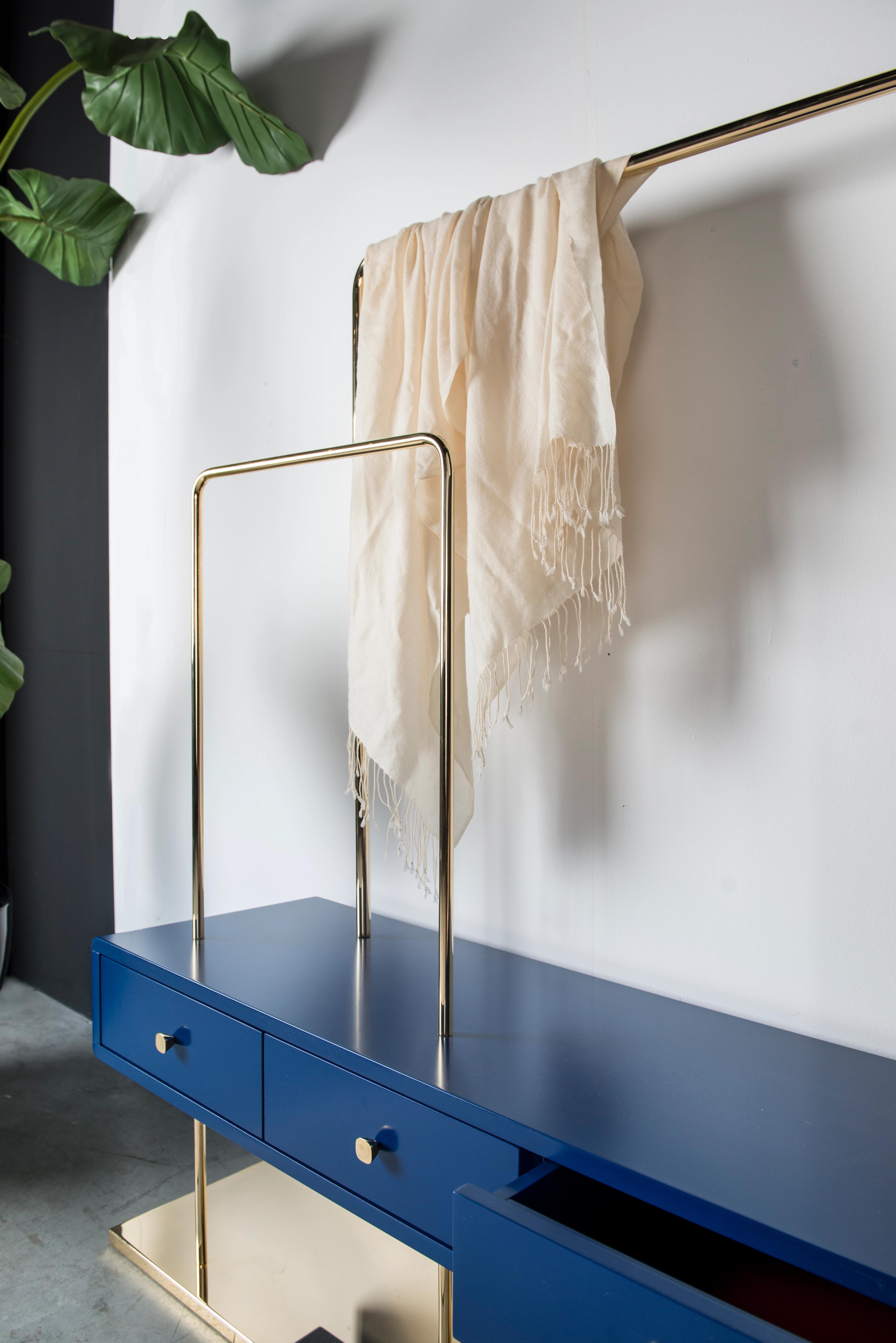 Metallic Coat Stands