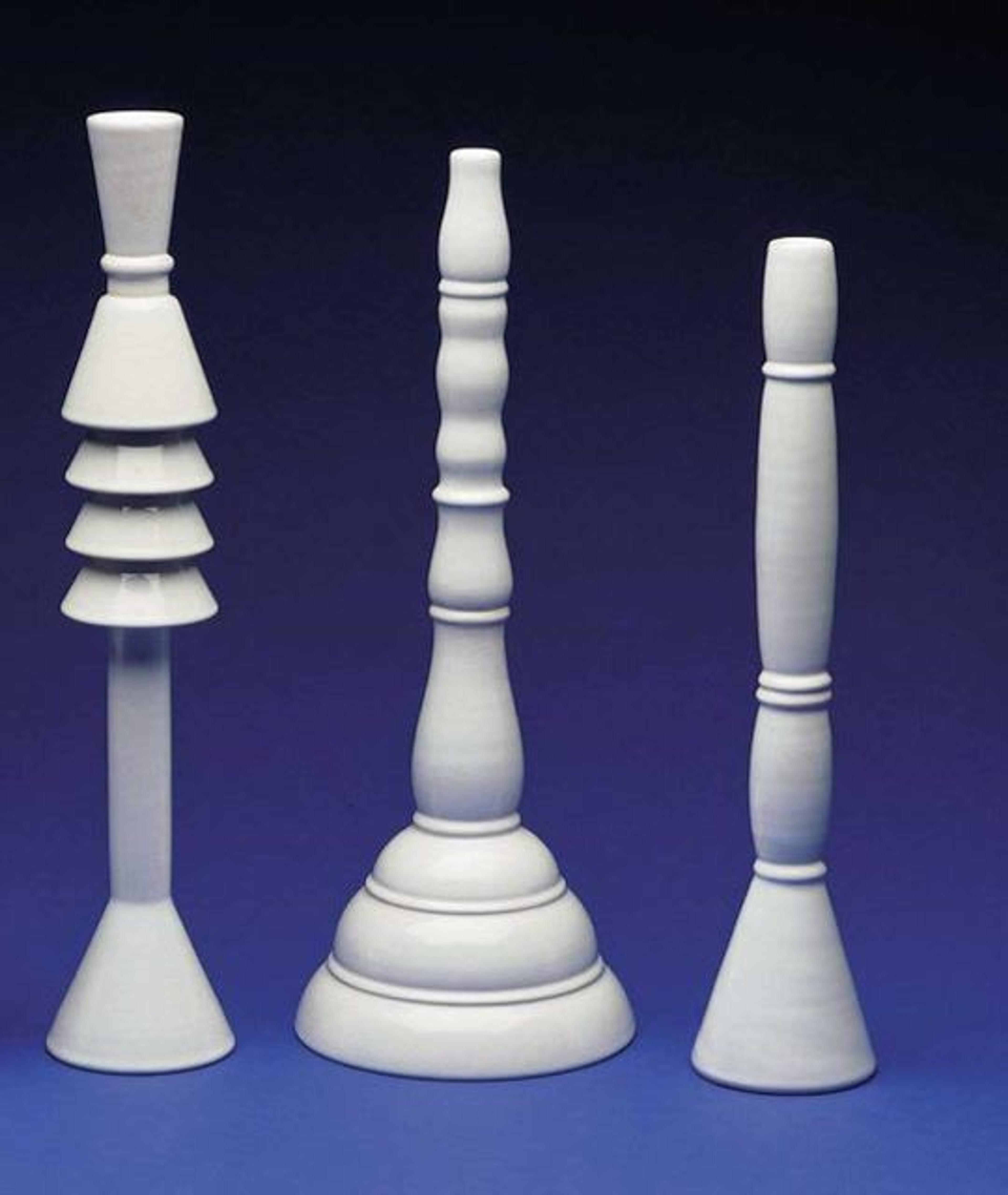 Clarone, Clarinetto and Oboe Vases by Ugo La Pietra