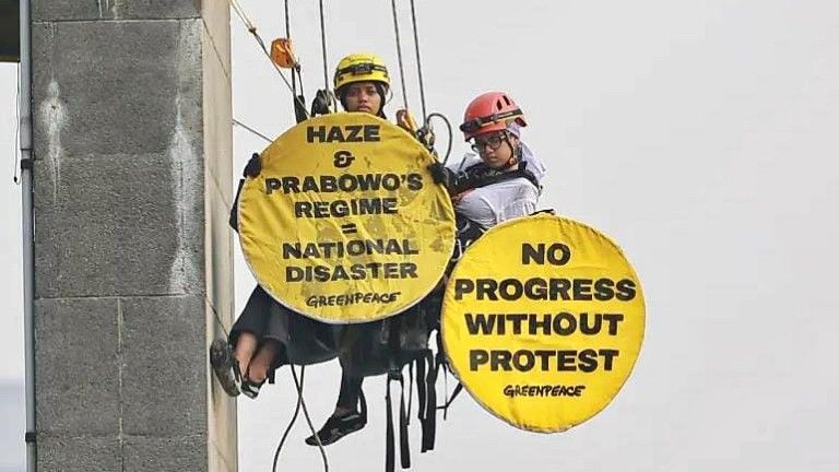 Dua Tahun Prabowo-Gibran: Capaian Pemerintah dan Kritik Greenpeace Soal Krisis Iklim